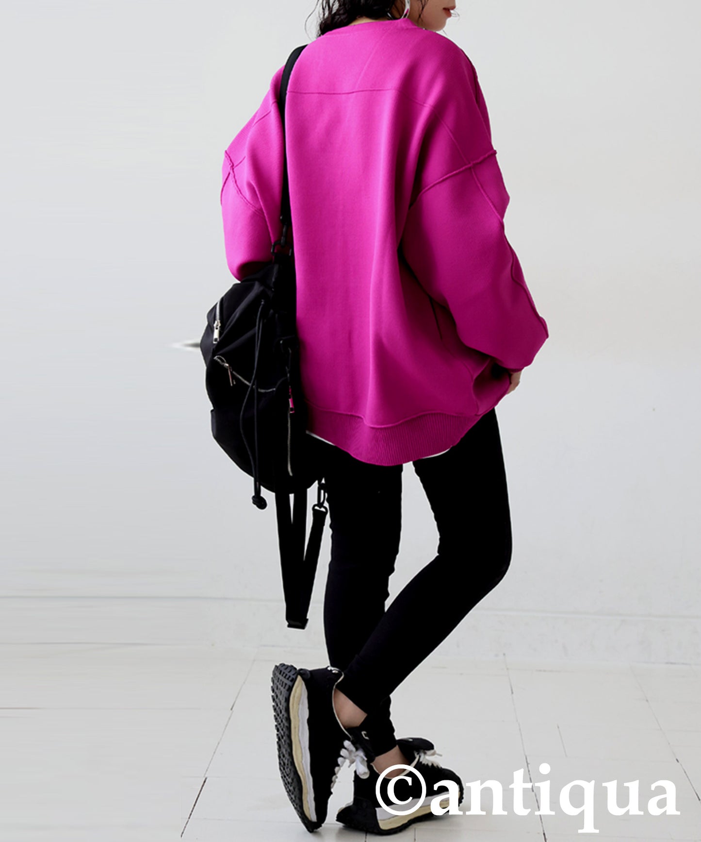 Sponge Knit Cardigan Ladies