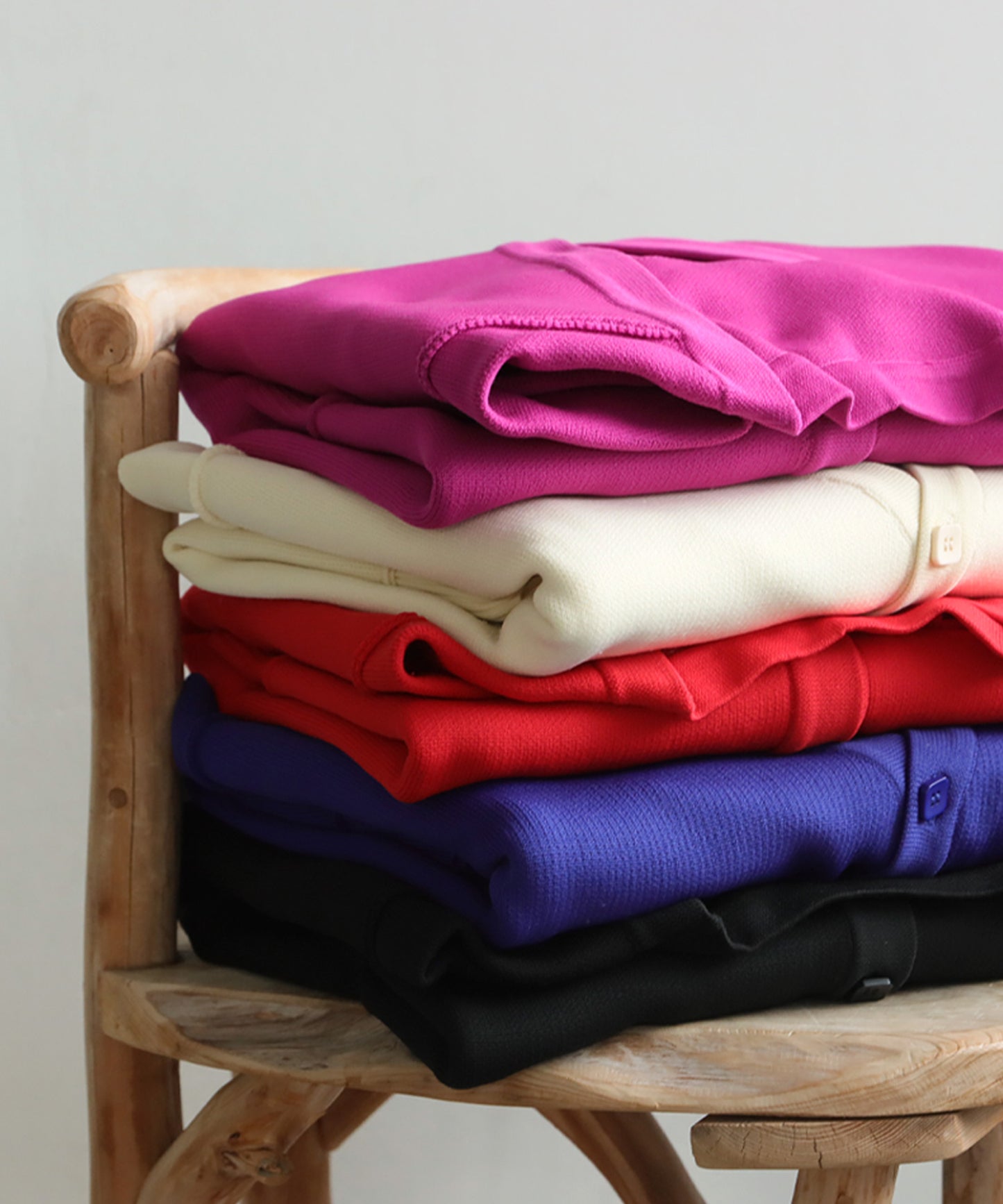 Sponge Knit Cardigan Ladies