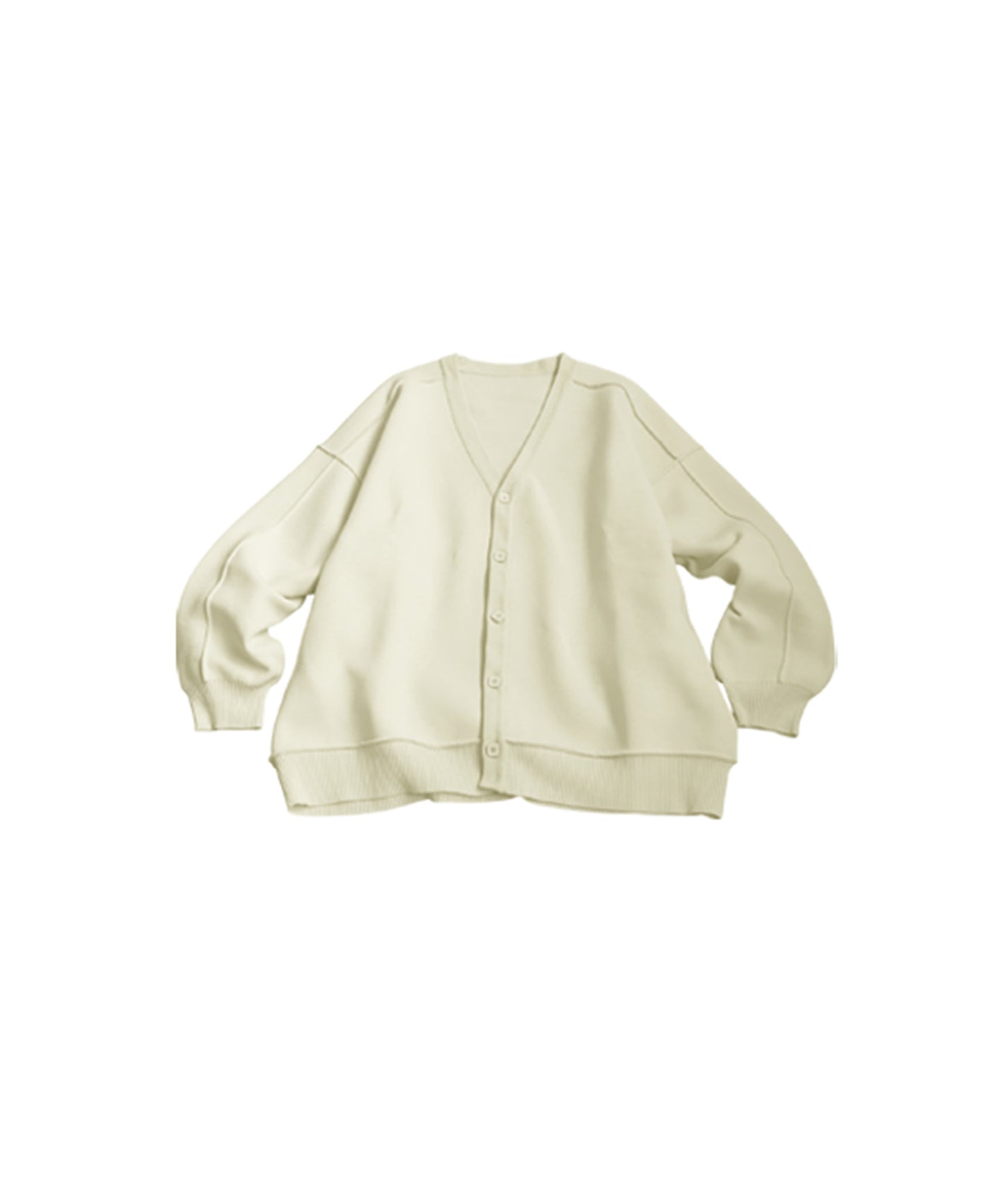 Sponge Knit Cardigan Ladies