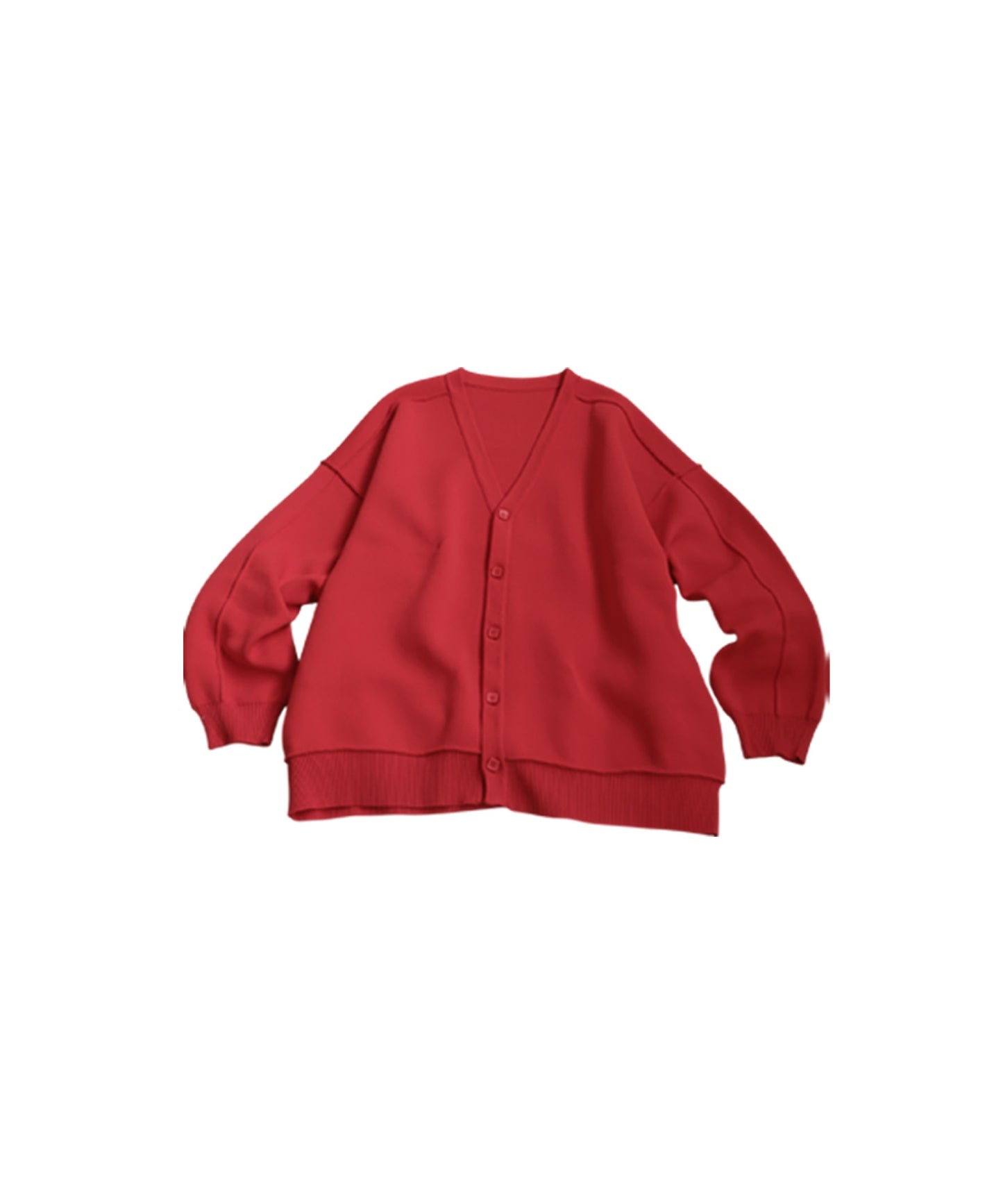 Sponge Knit Cardigan Ladies