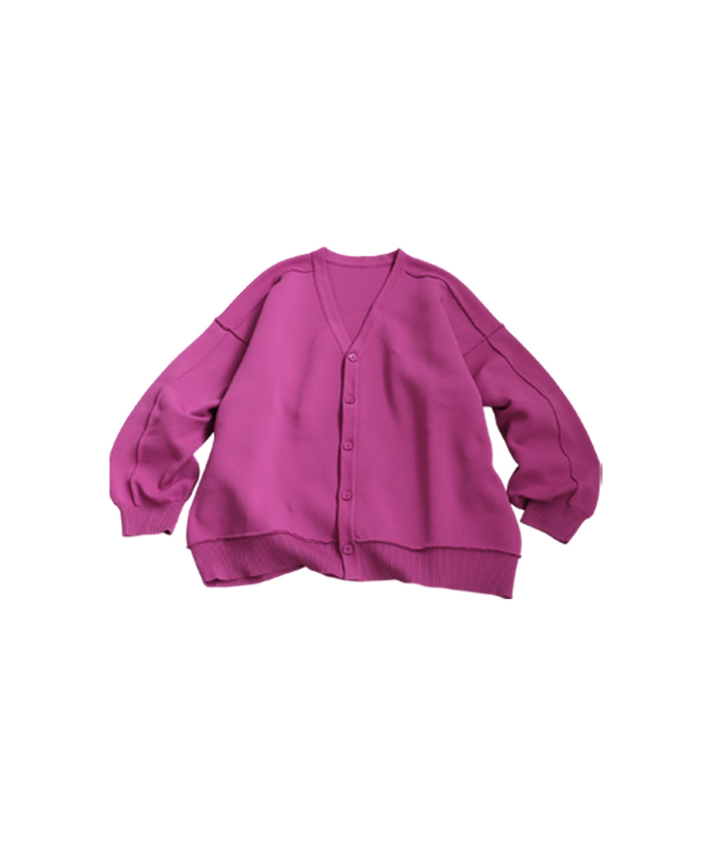 Sponge Knit Cardigan Ladies