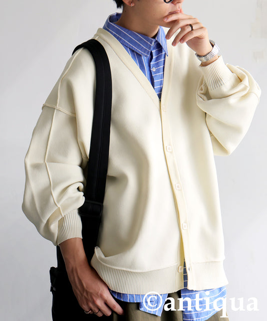 Sponge Knit Cardigan Men's