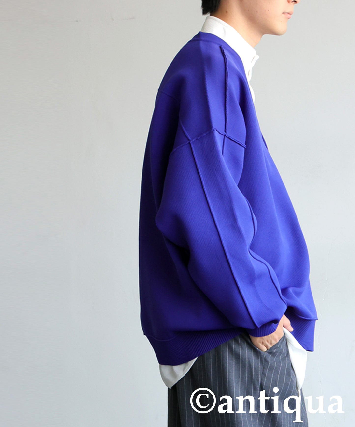 Sponge Knit Cardigan Men's