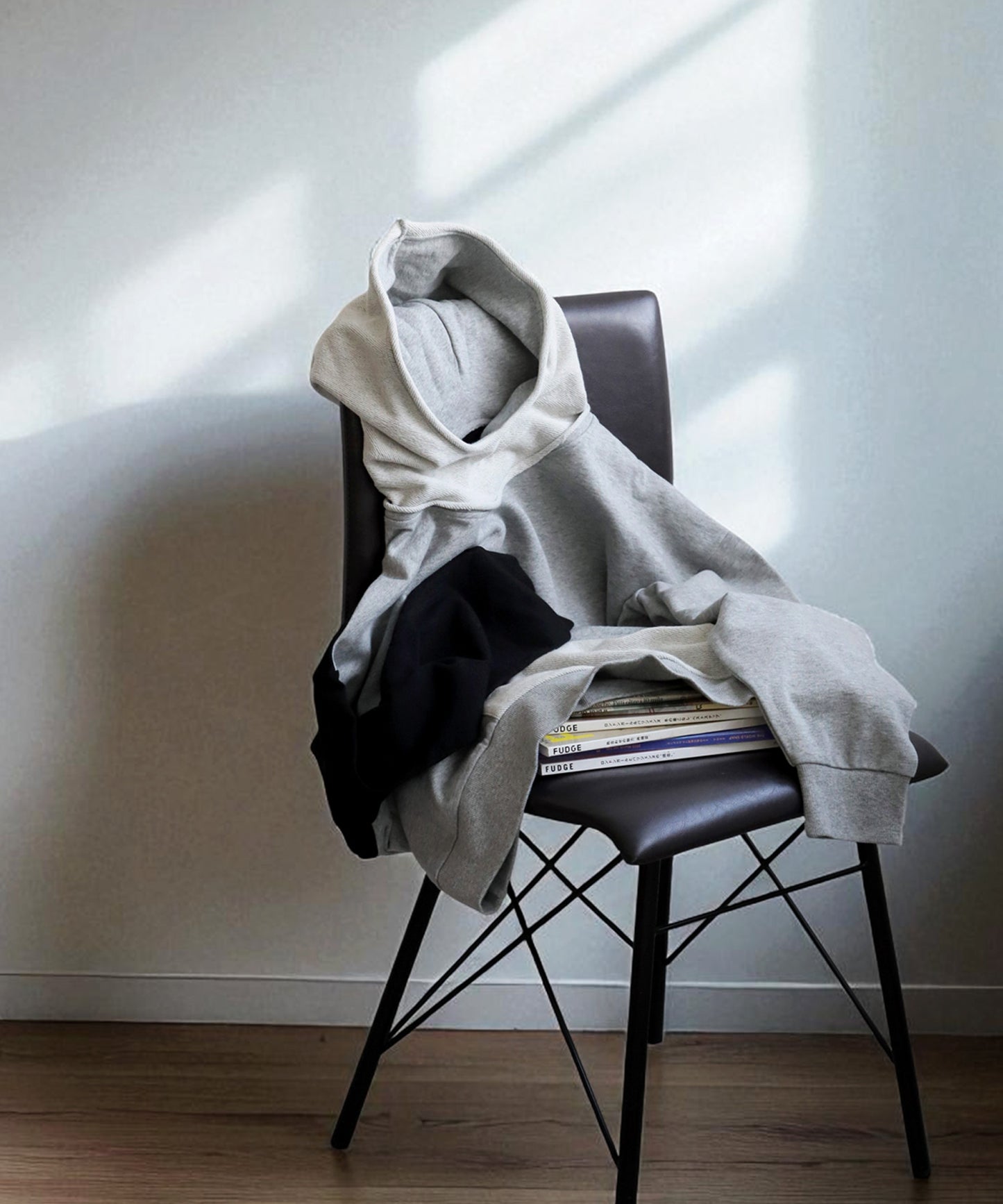 Two-Tone Fleece Hoodie Ladies