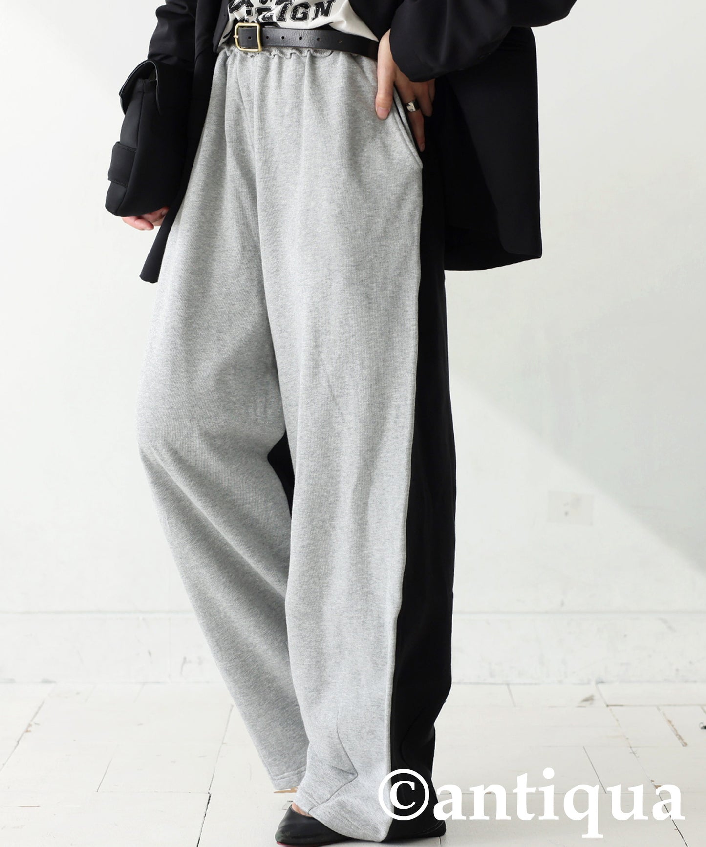 Two-Tone Fleece SweatpantsLadies