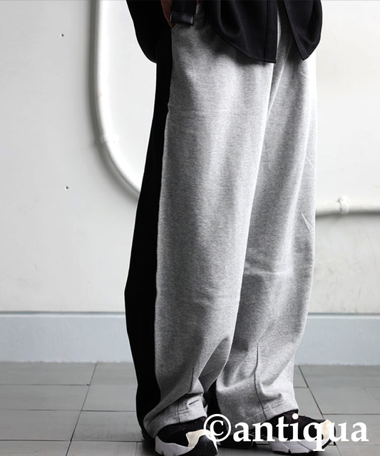Two-Tone Fleece Sweatpants Men's