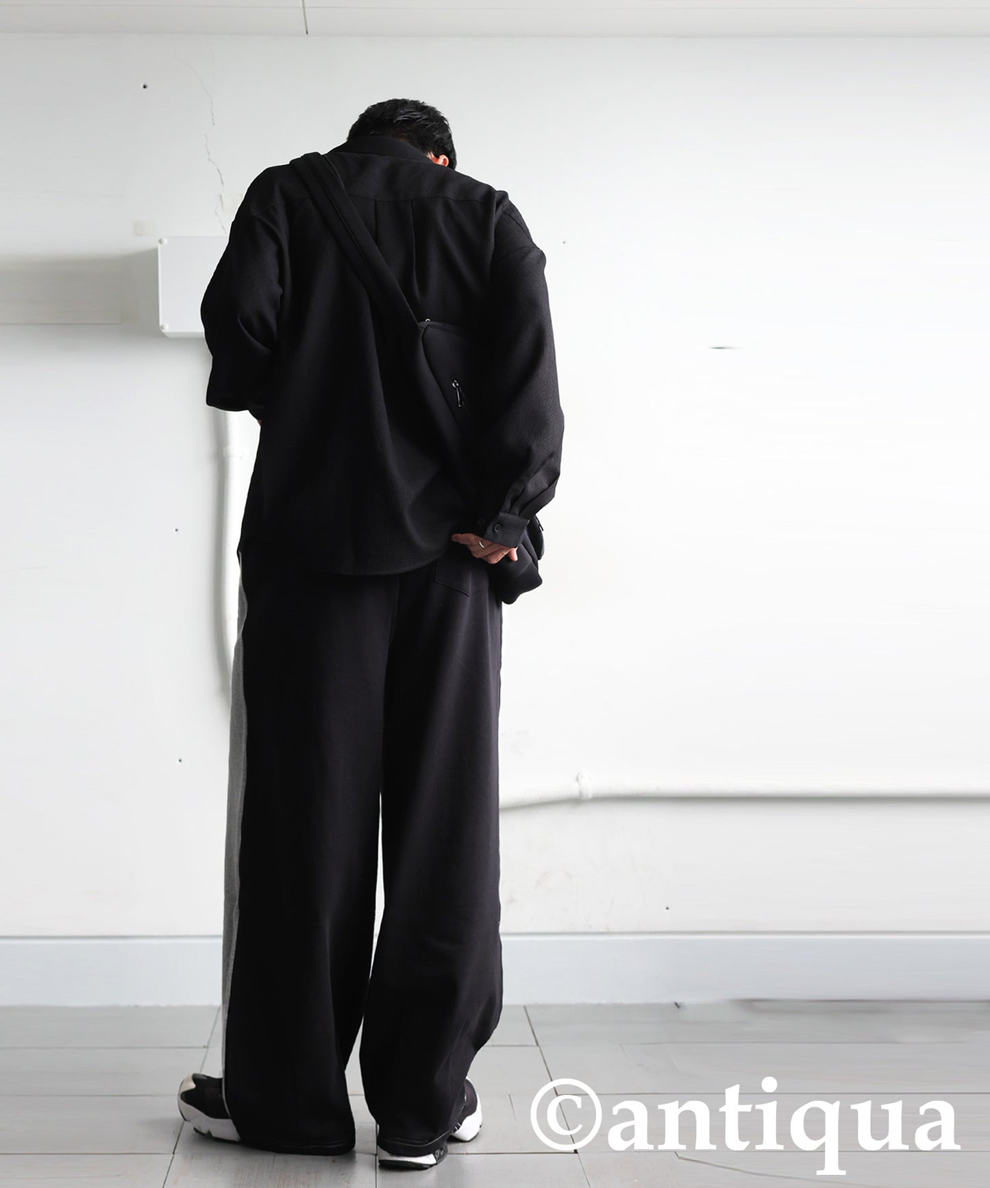 Two-Tone Fleece Sweatpants Men's