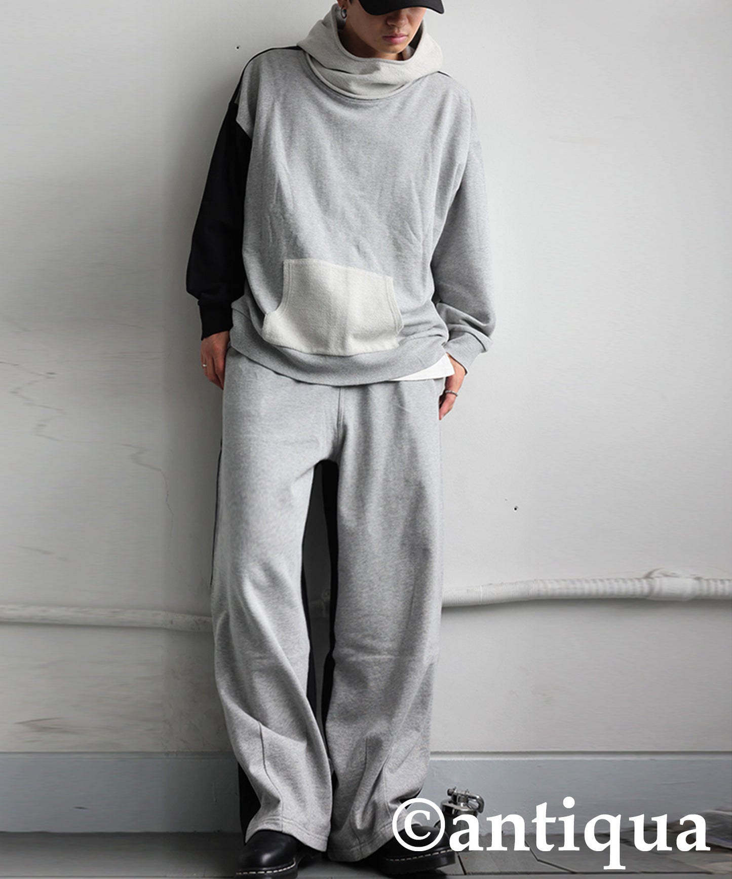 Two-Tone Fleece Sweatpants Men's