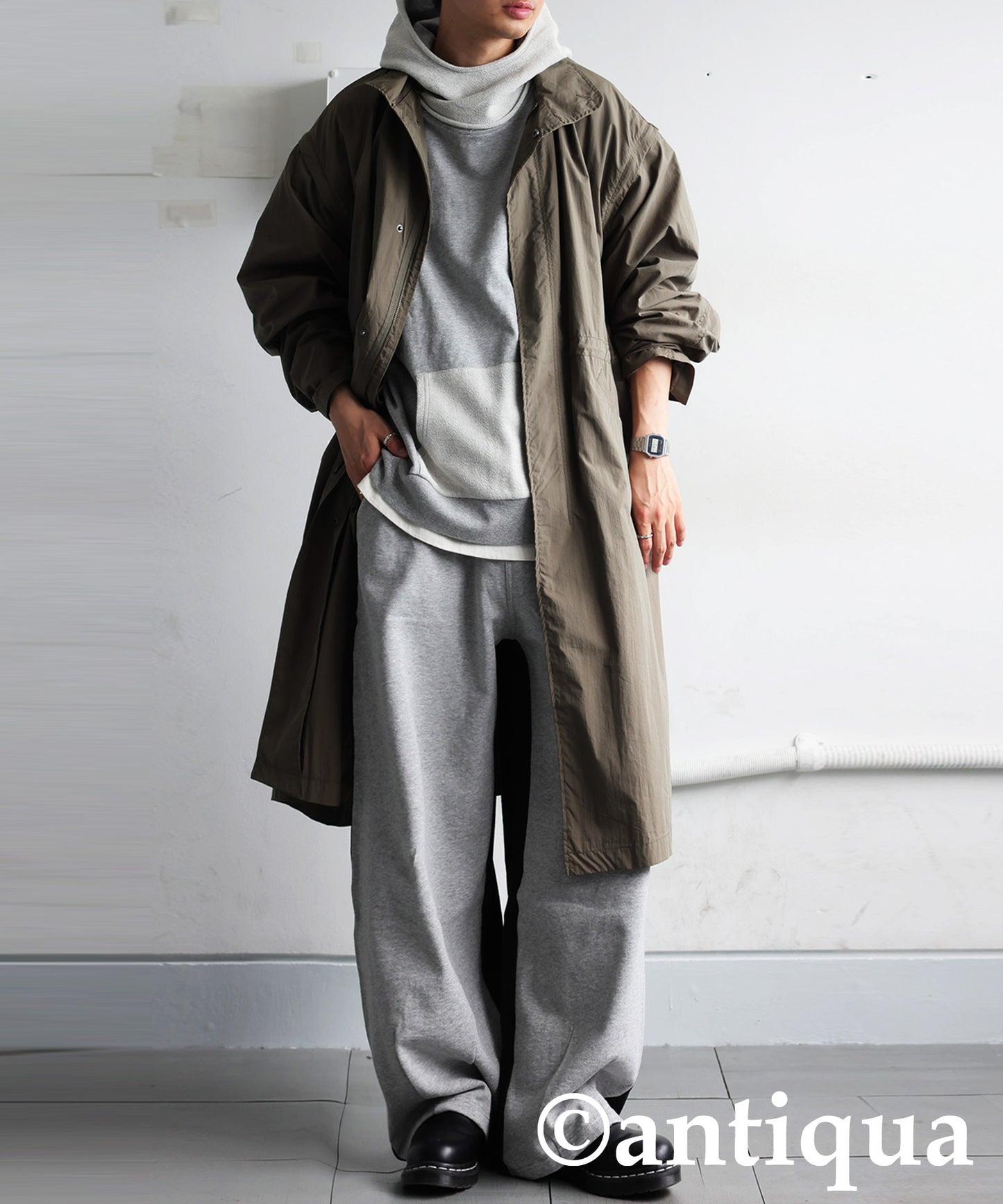 Two-Tone Fleece Sweatpants Men's