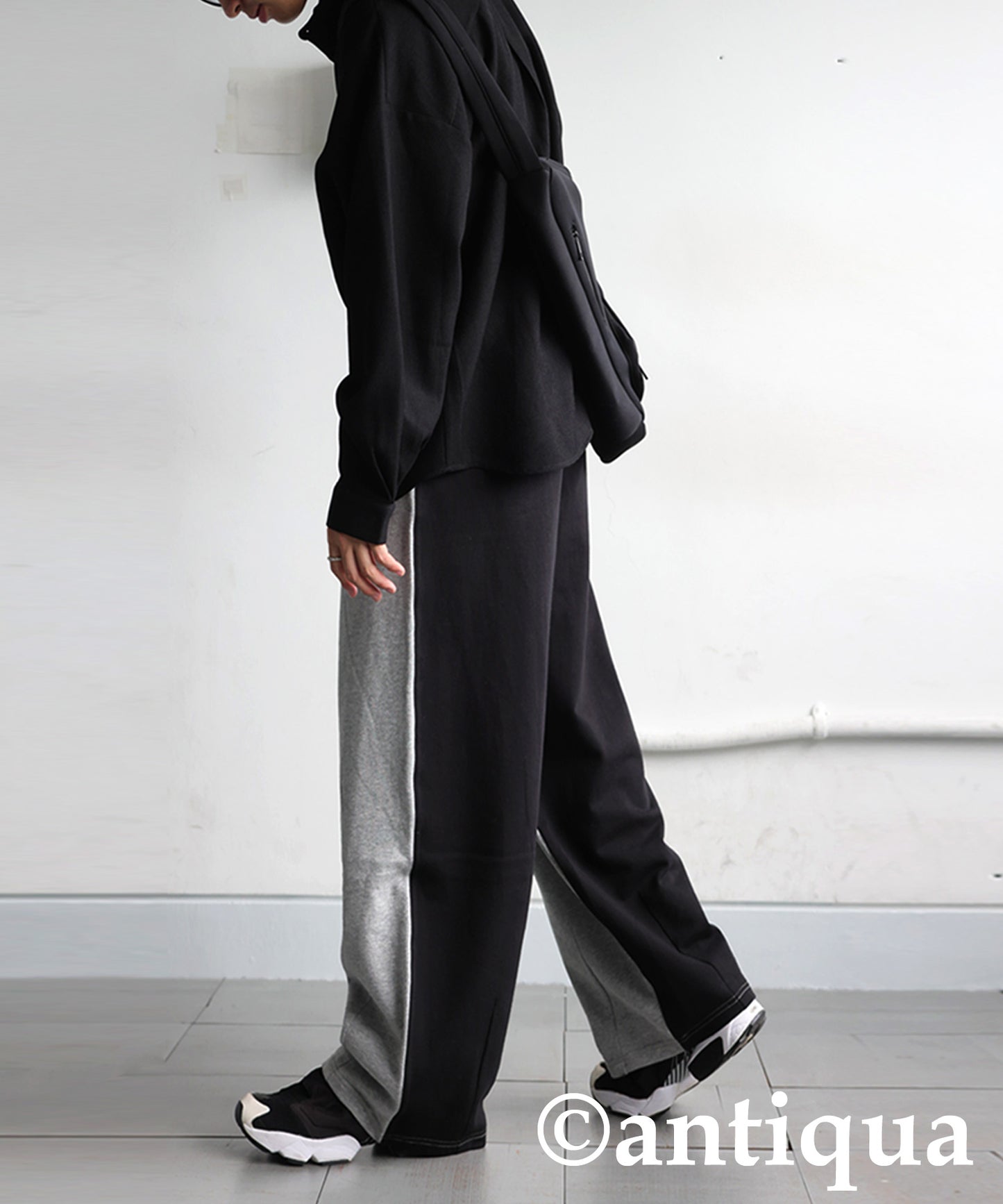 Two-Tone Fleece Sweatpants Men's