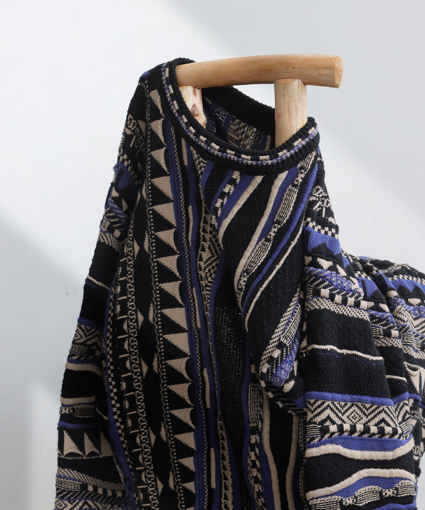 Geometric Jacquard Knit Ladies