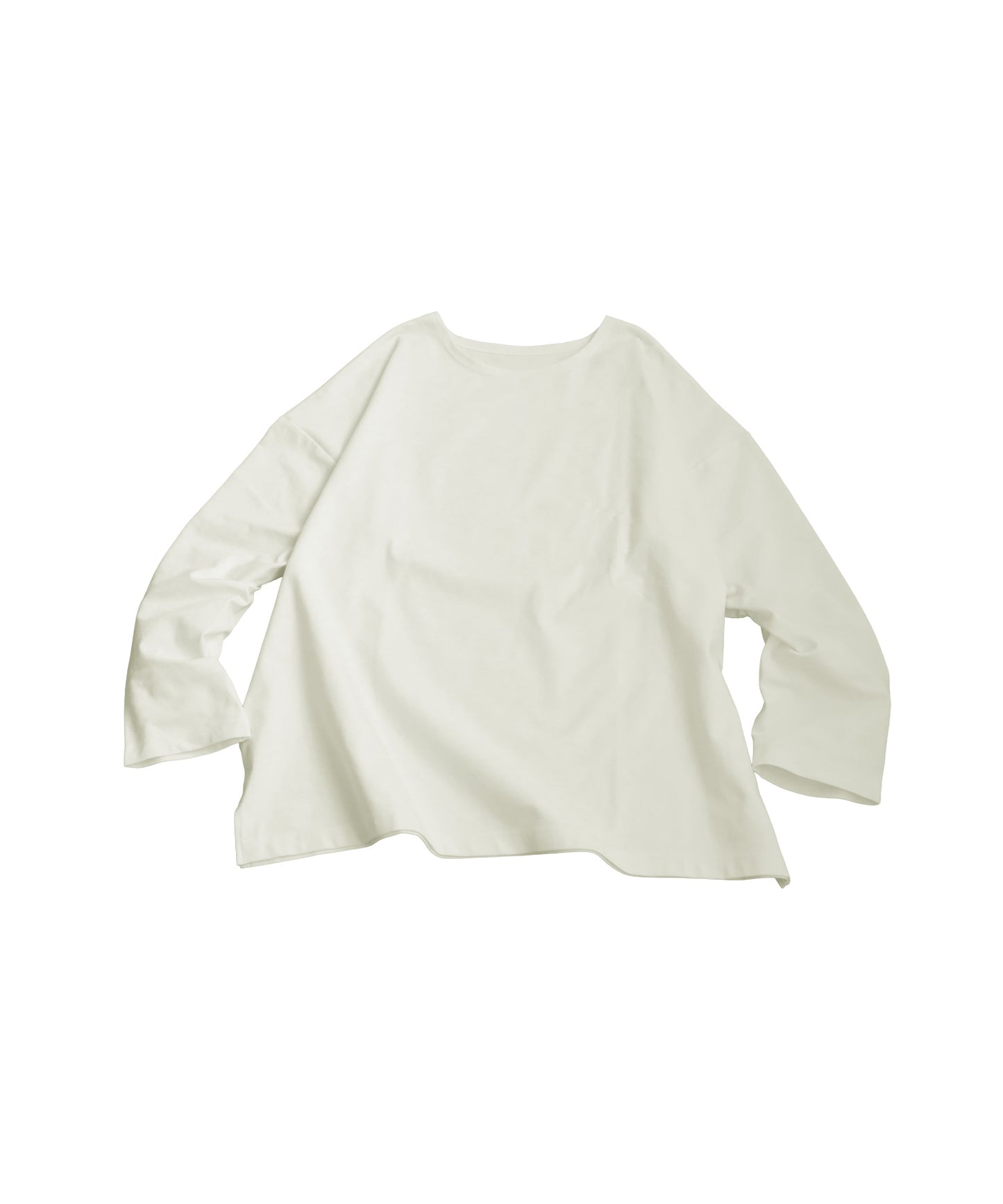 Drop Shoulder Long Sleeve T-Shirt Ladies