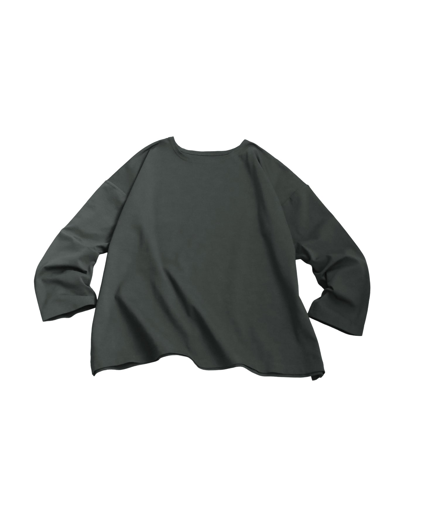 Drop Shoulder Long Sleeve T-Shirt Ladies