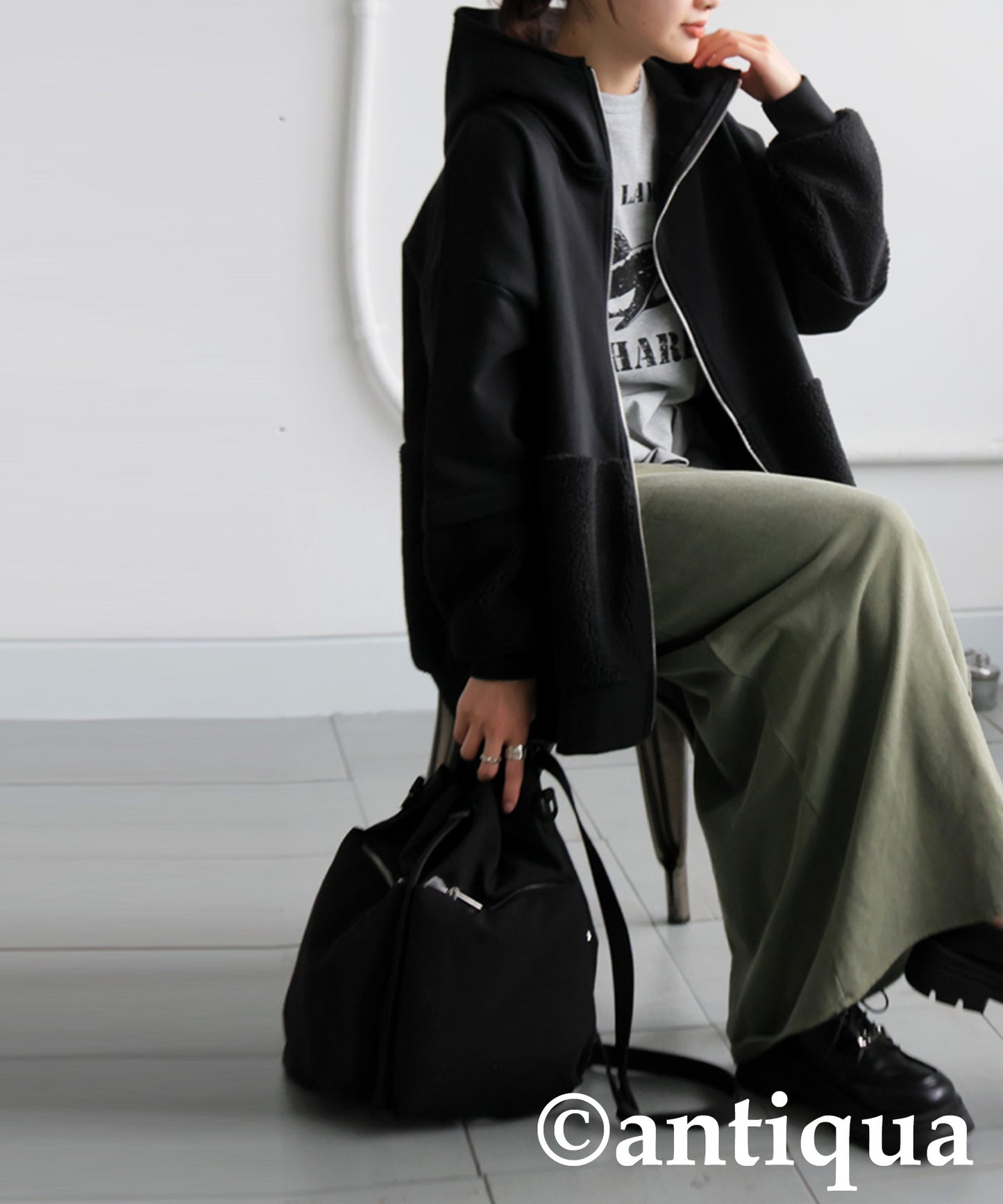 Fleece & Sherpa Hoodie Ladies