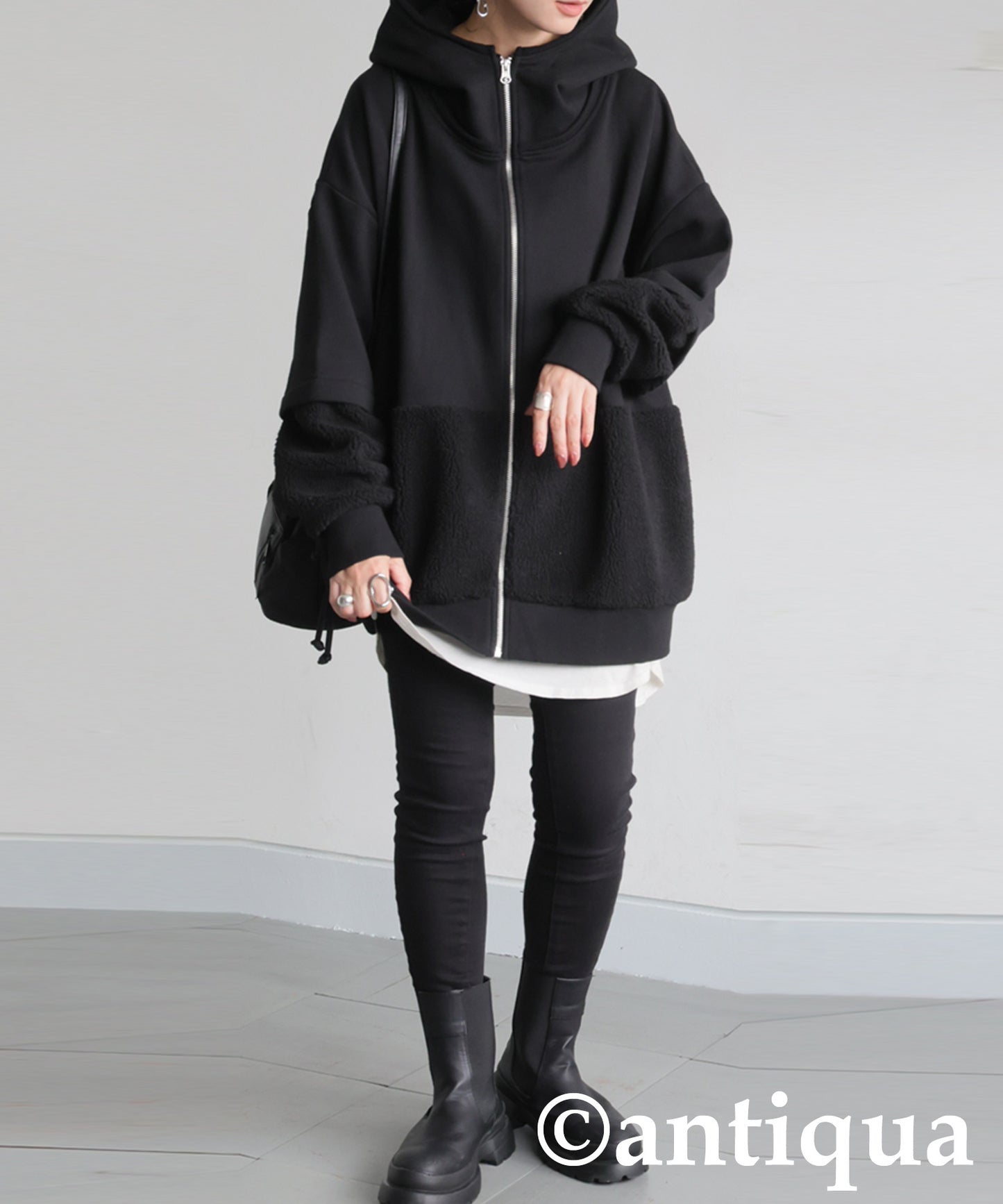 Fleece & Sherpa Hoodie Ladies