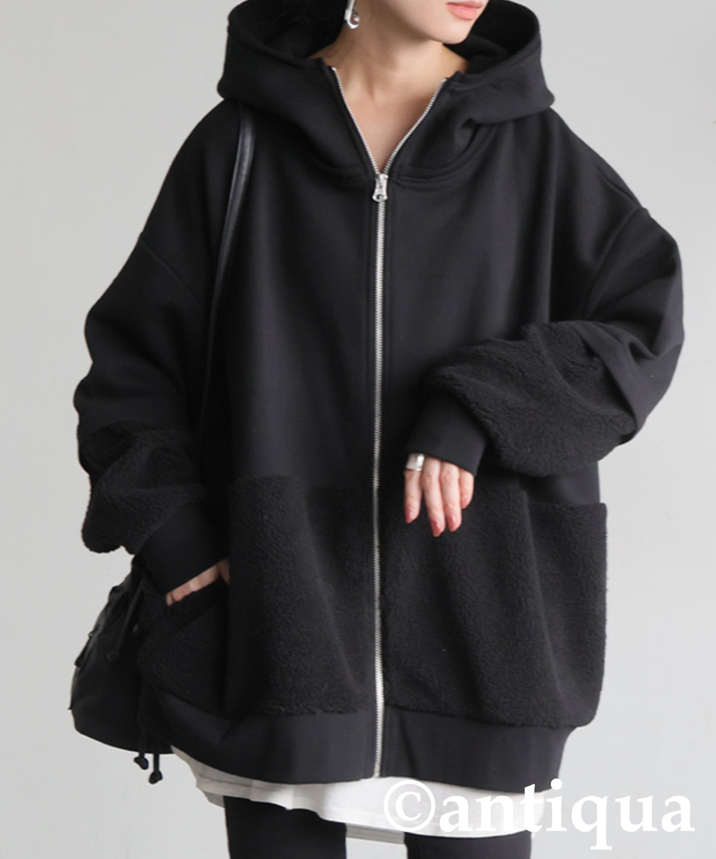 Fleece & Sherpa Hoodie Ladies