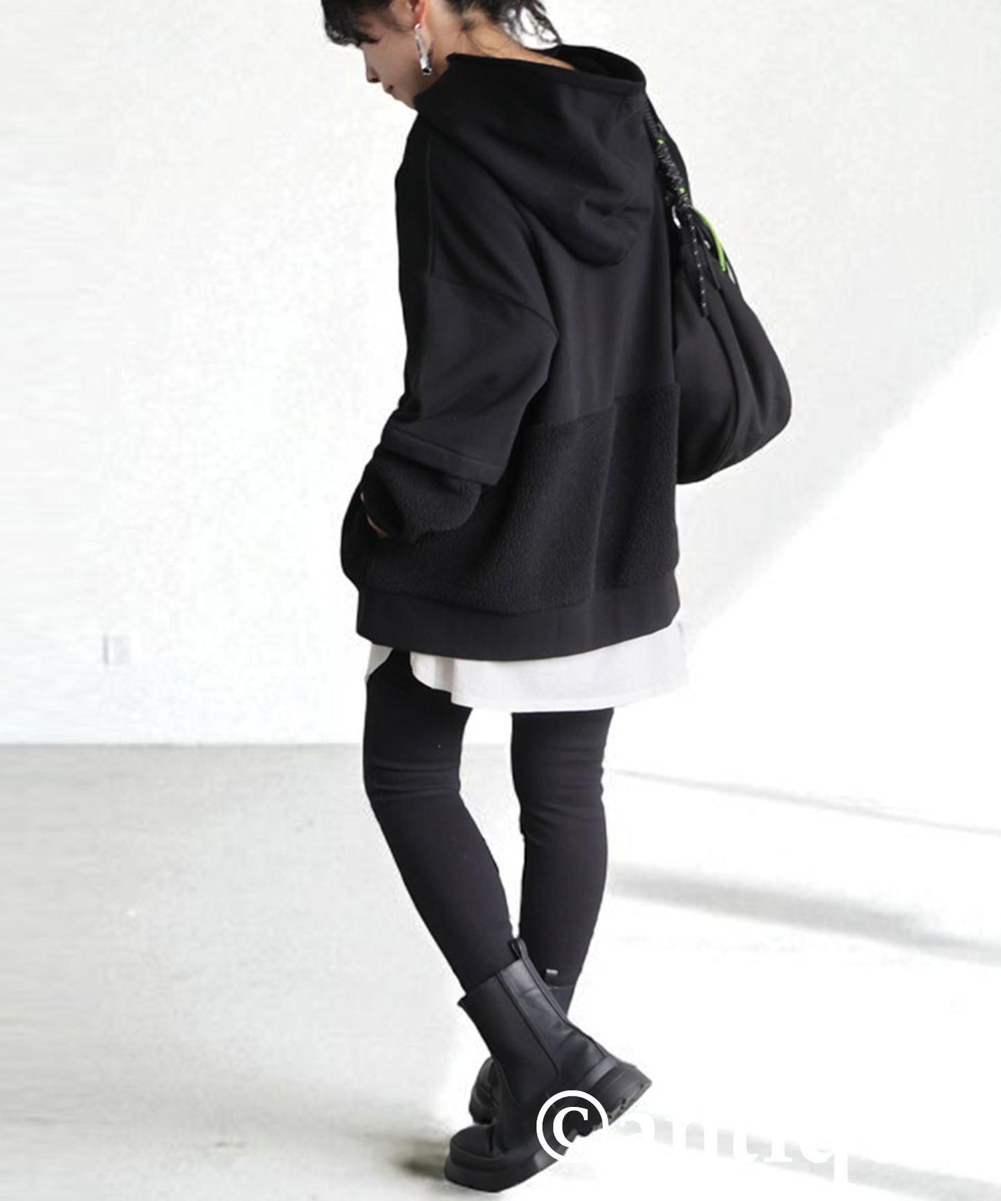 Fleece & Sherpa Hoodie Ladies