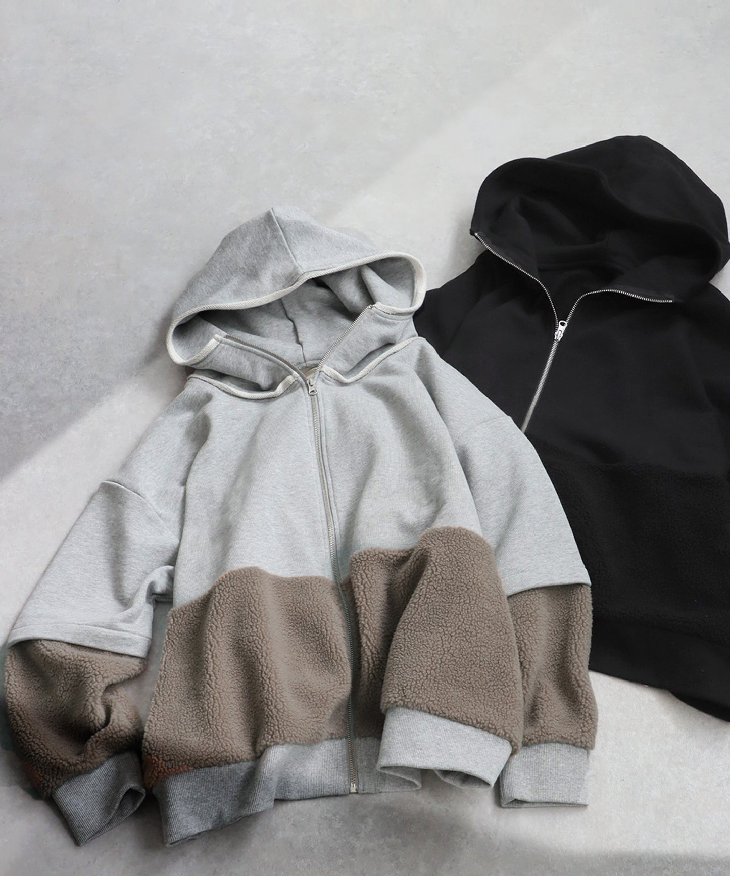 Fleece & Sherpa Hoodie Men's