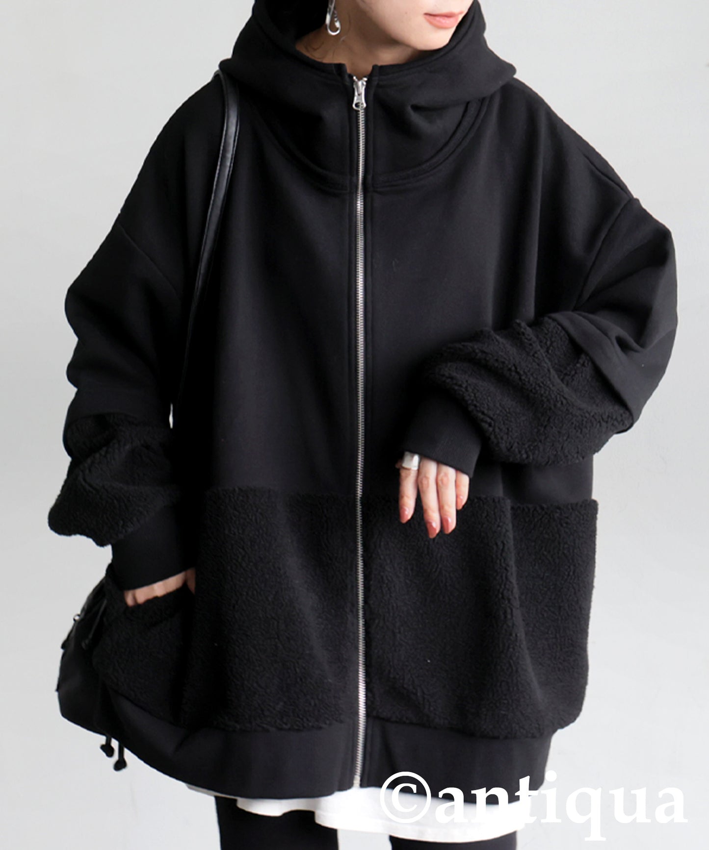 Fleece & Sherpa Hoodie Ladies