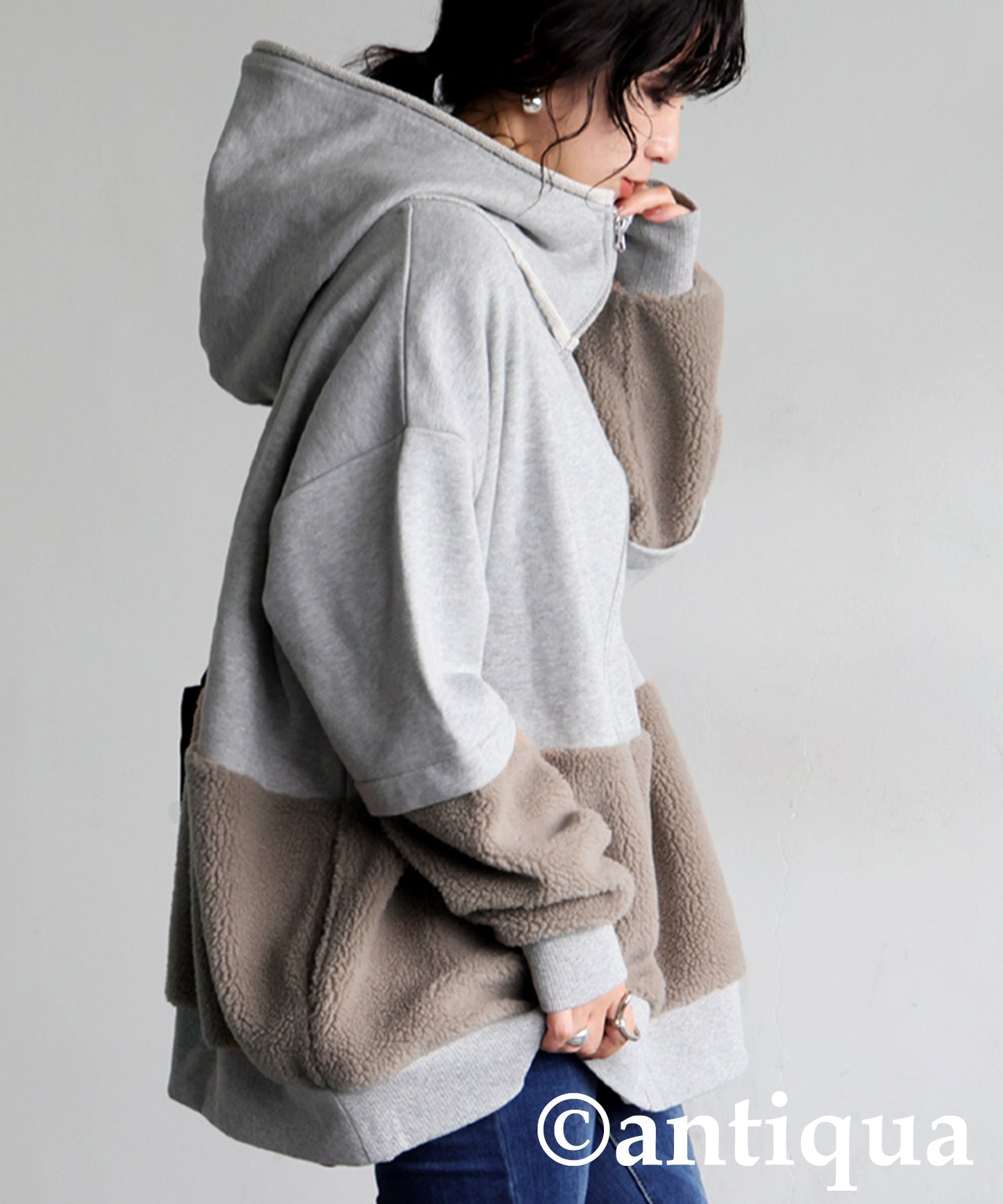 Fleece & Sherpa Hoodie Ladies