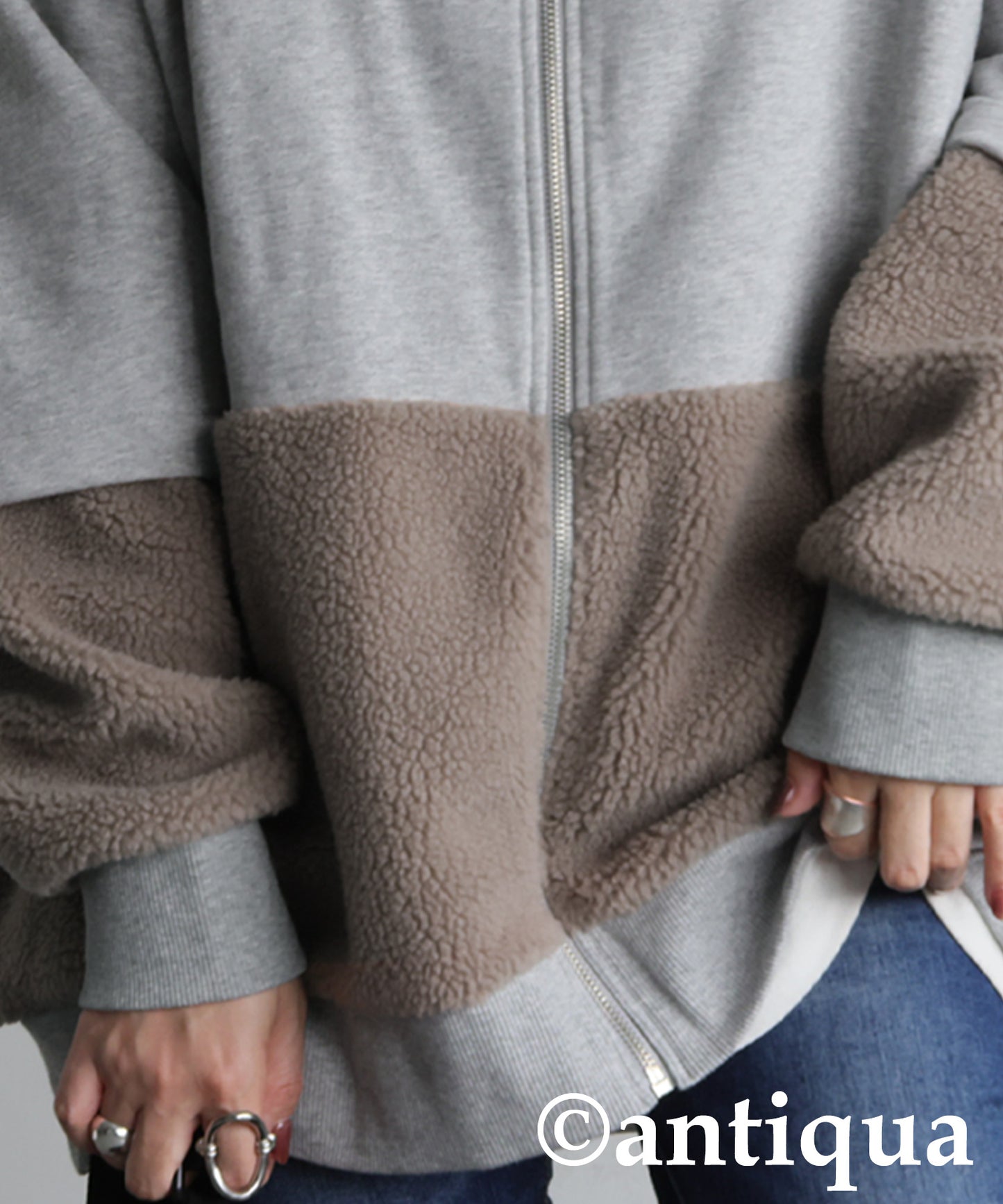 Fleece & Sherpa Hoodie Ladies