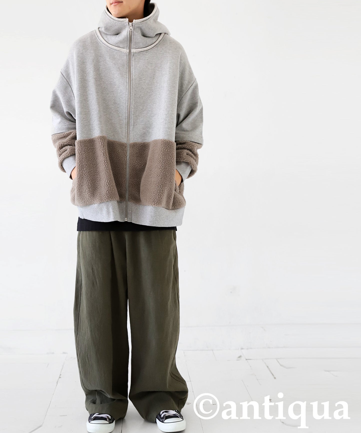 Fleece & Sherpa Hoodie Men's