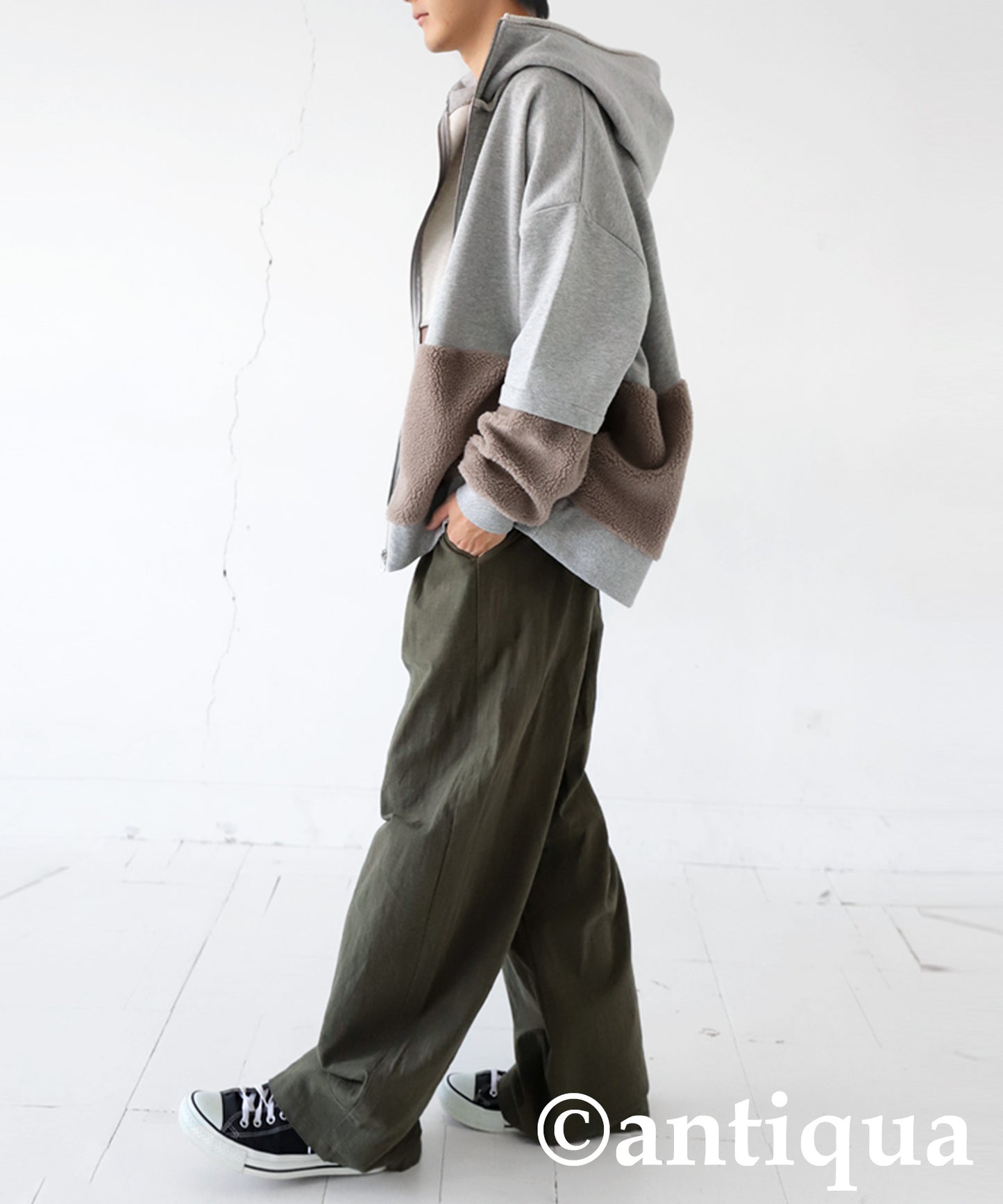 Fleece & Sherpa Hoodie Men's