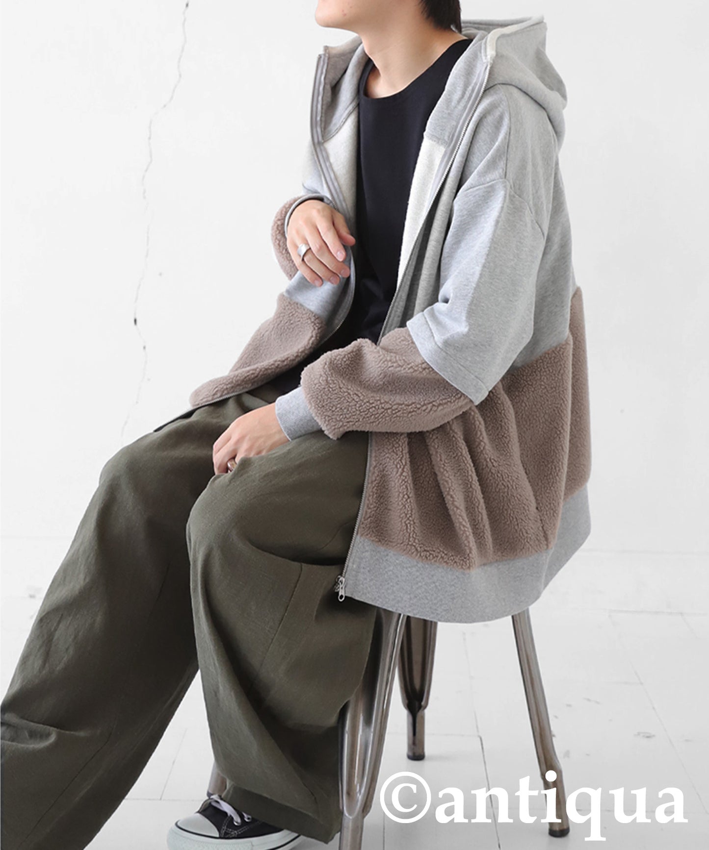 Fleece & Sherpa Hoodie Men's