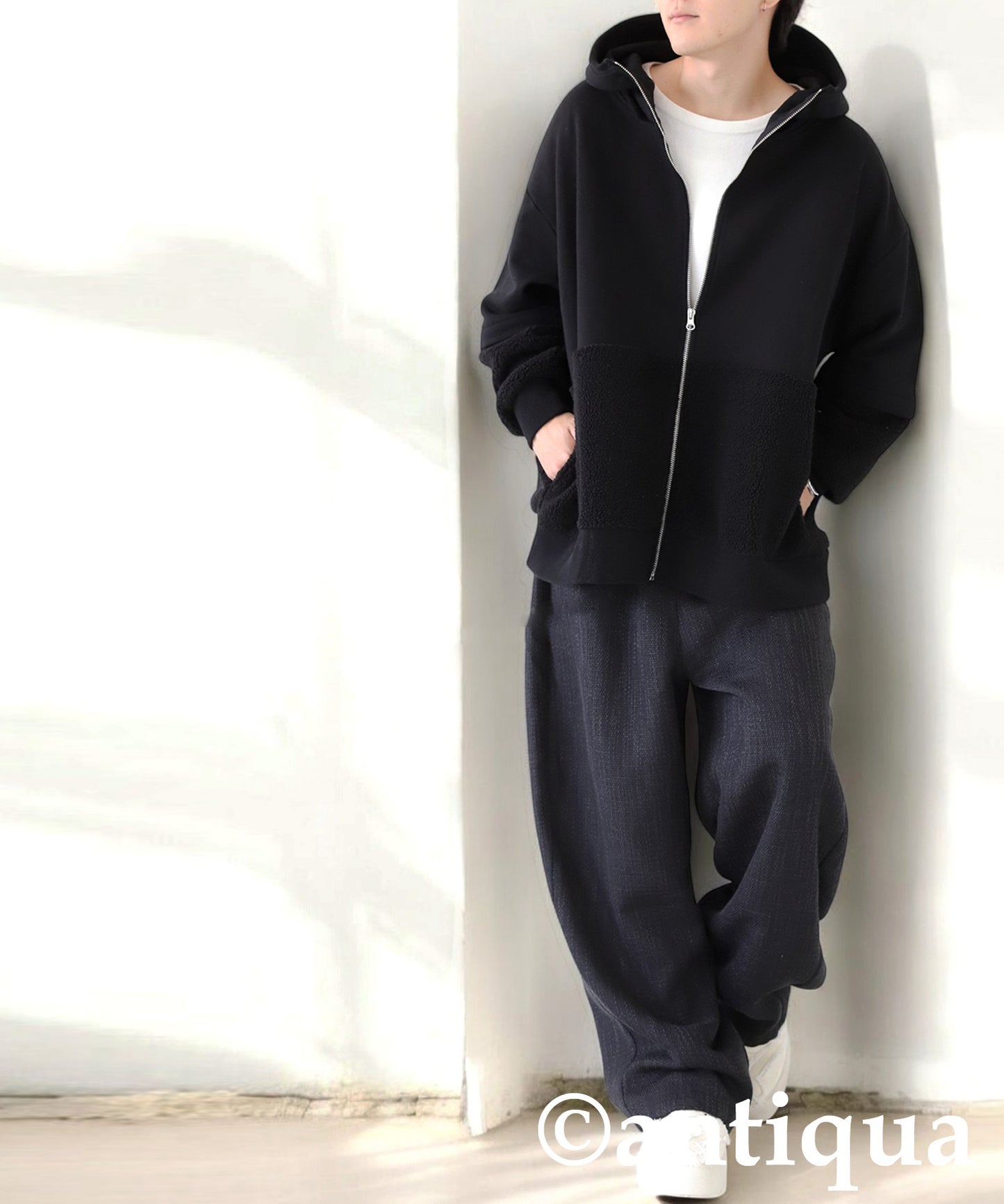 Fleece & Sherpa Hoodie Men's