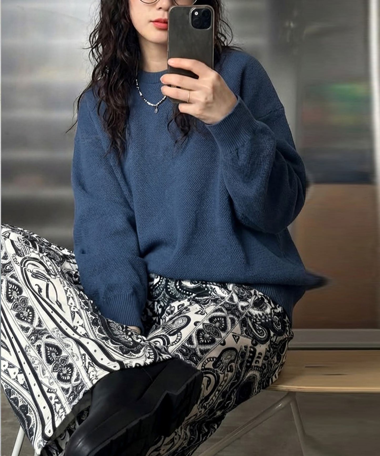 Pique Cotton Knit Ladies