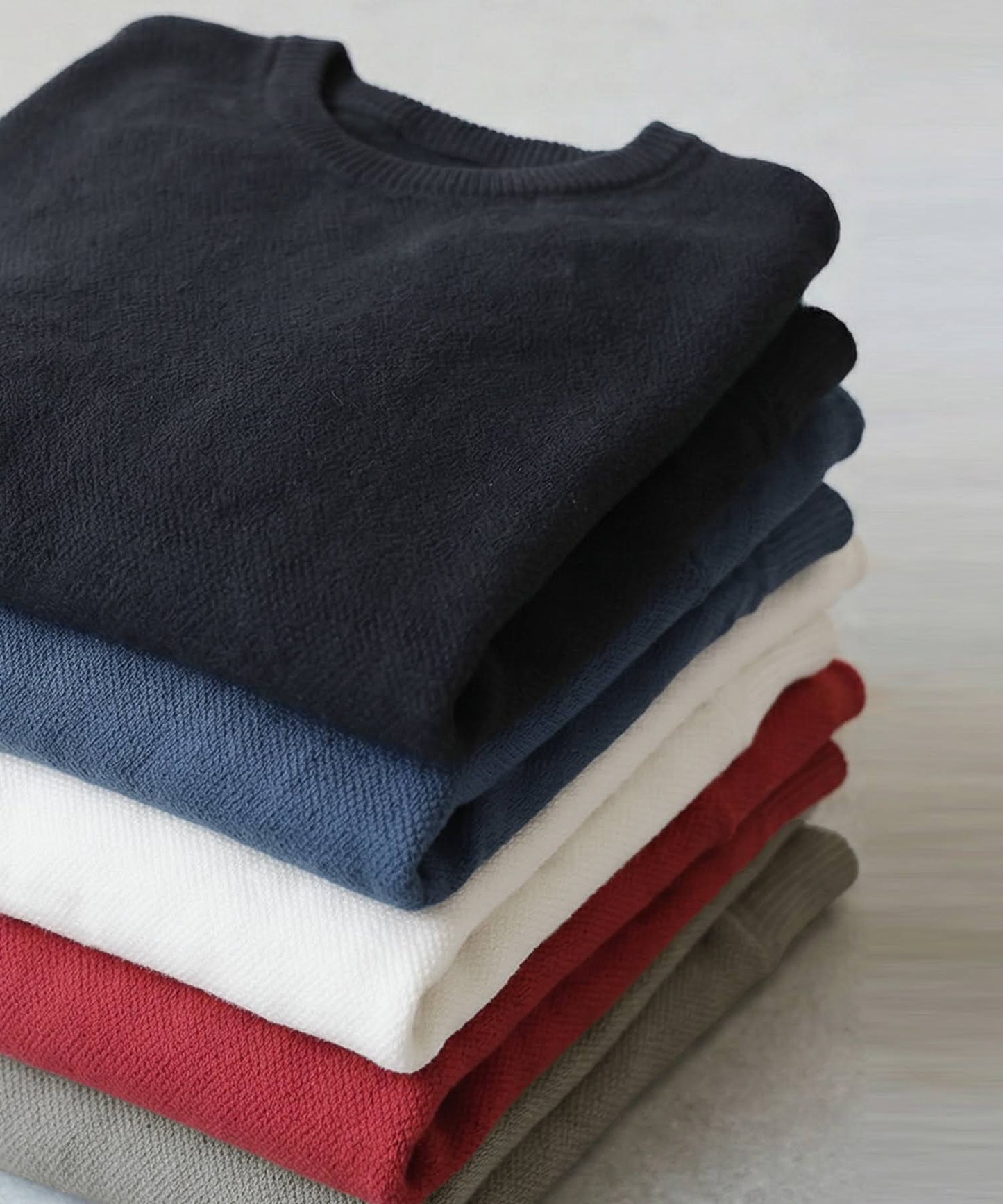 Pique Cotton Knit Men's