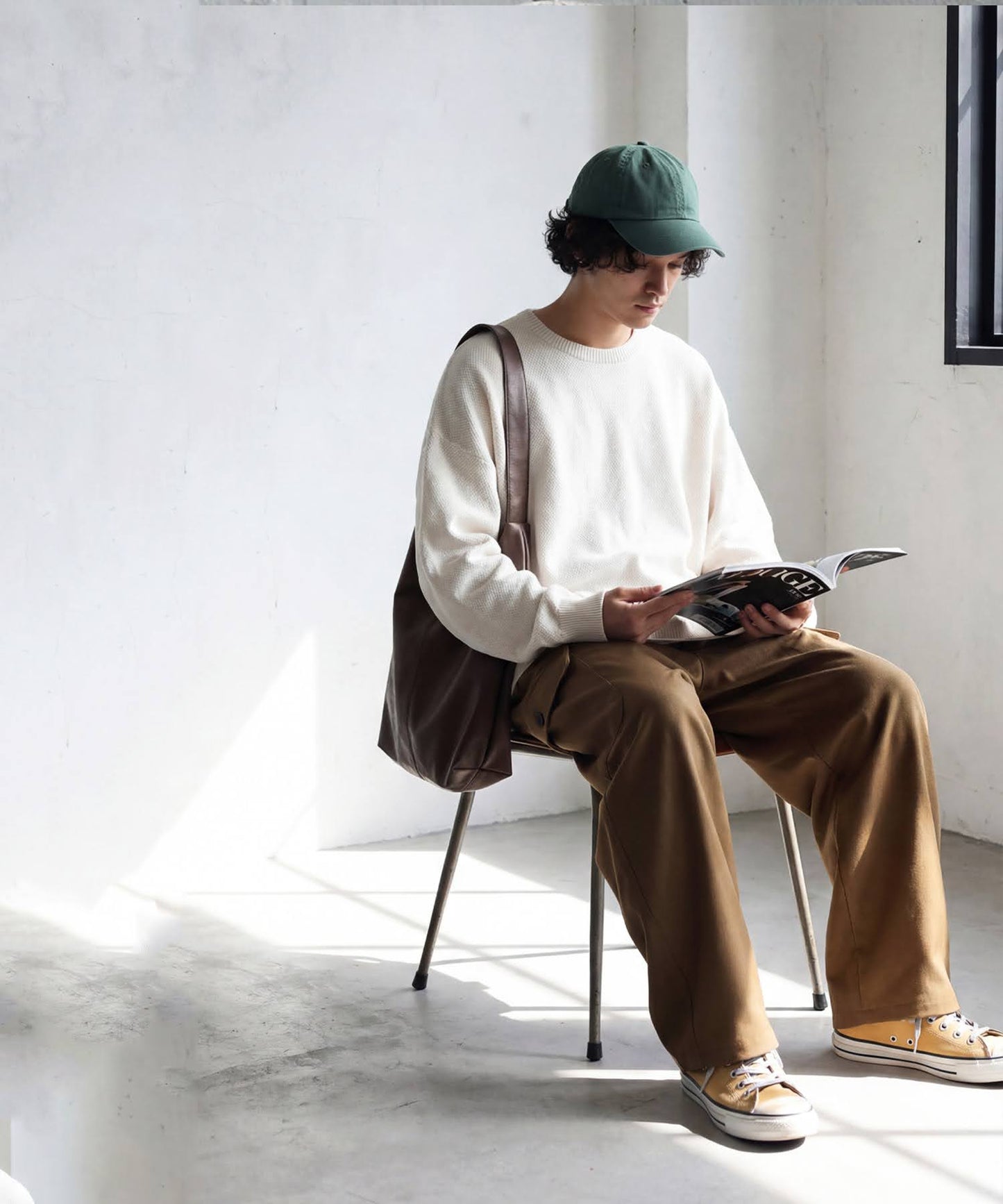 Pique Cotton Knit Men's