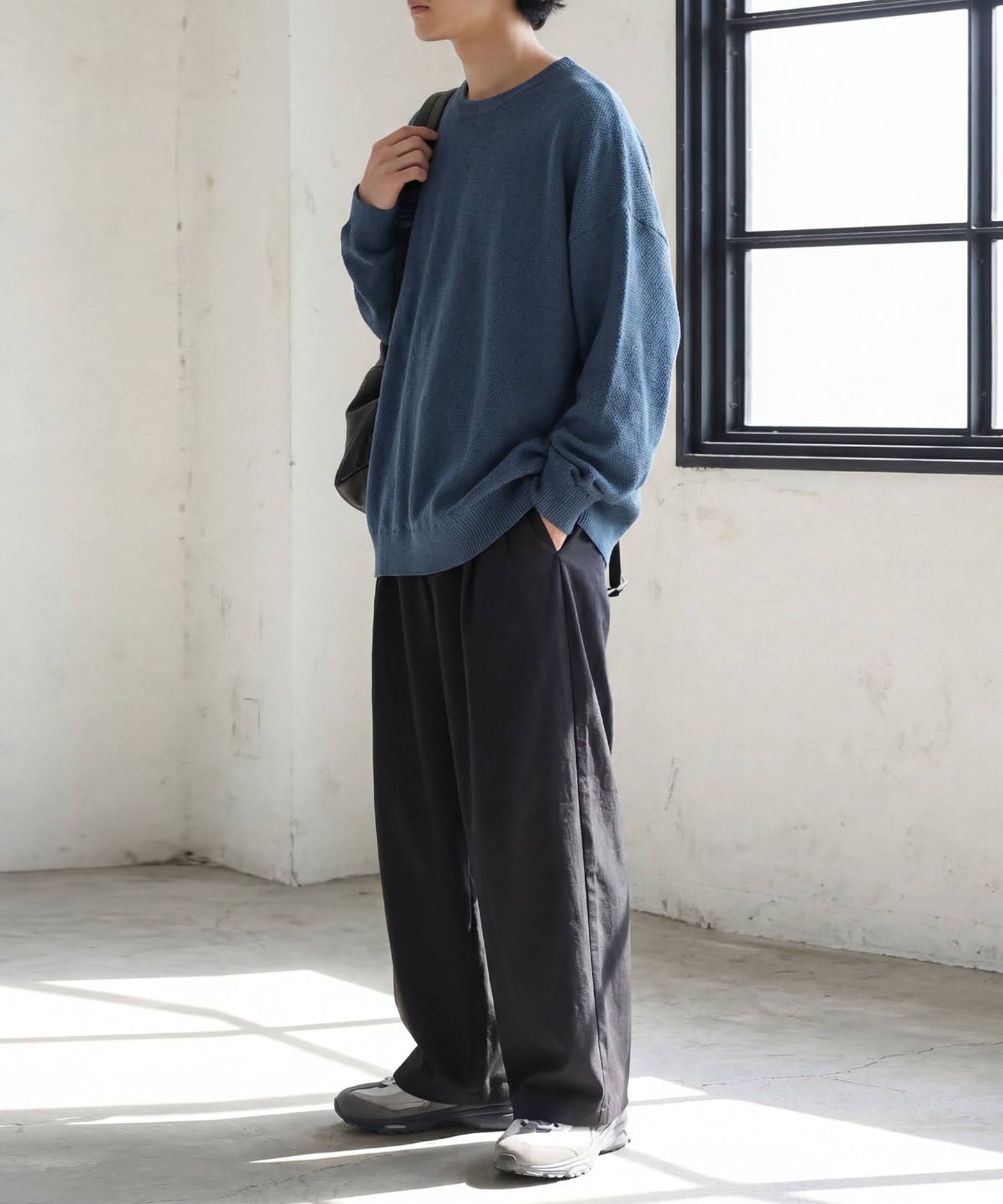 Pique Cotton Knit Men's