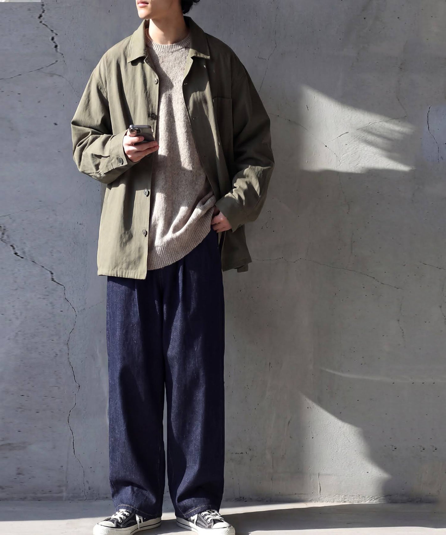 Pique Cotton Knit Men's