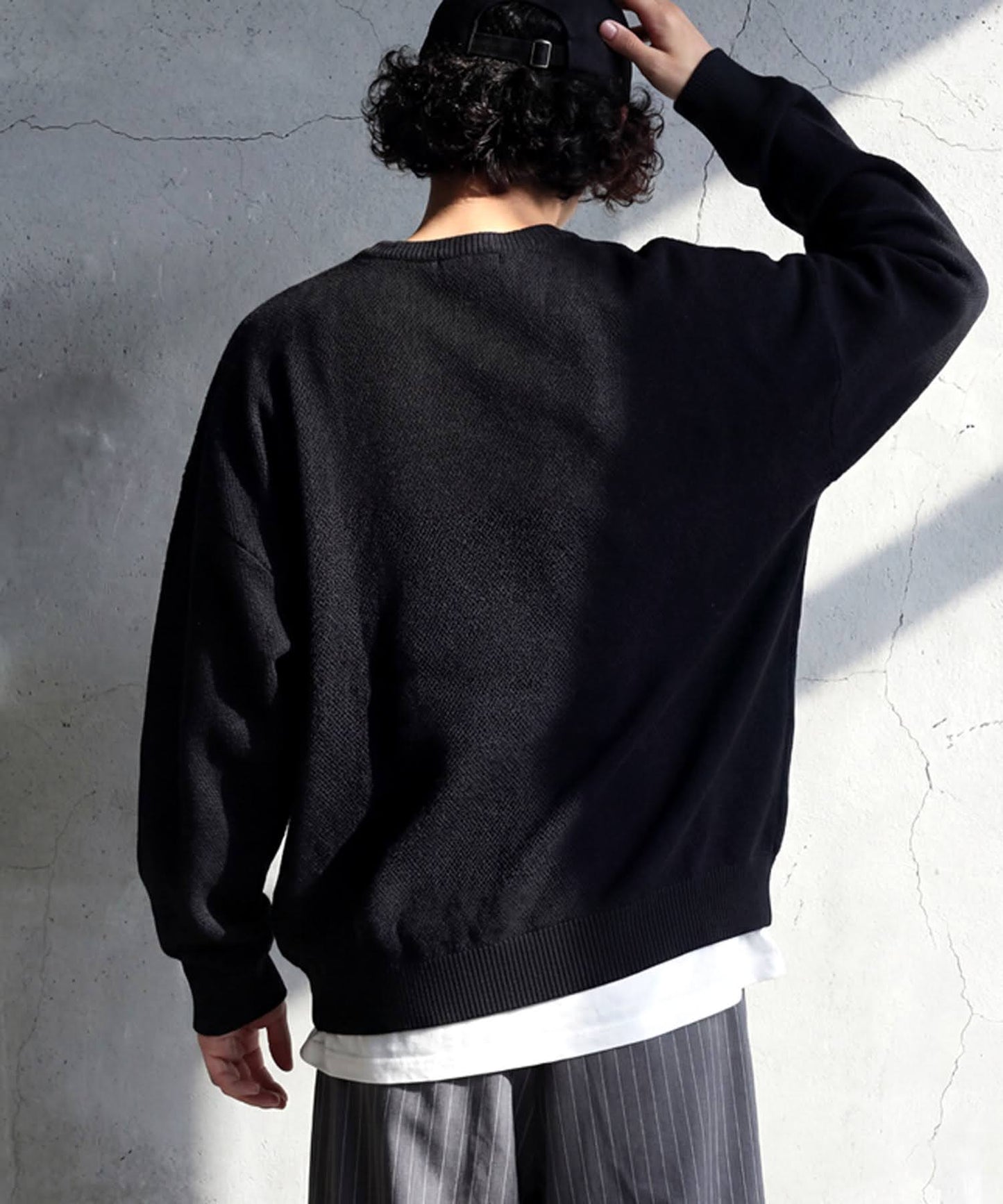 Pique Cotton Knit Men's