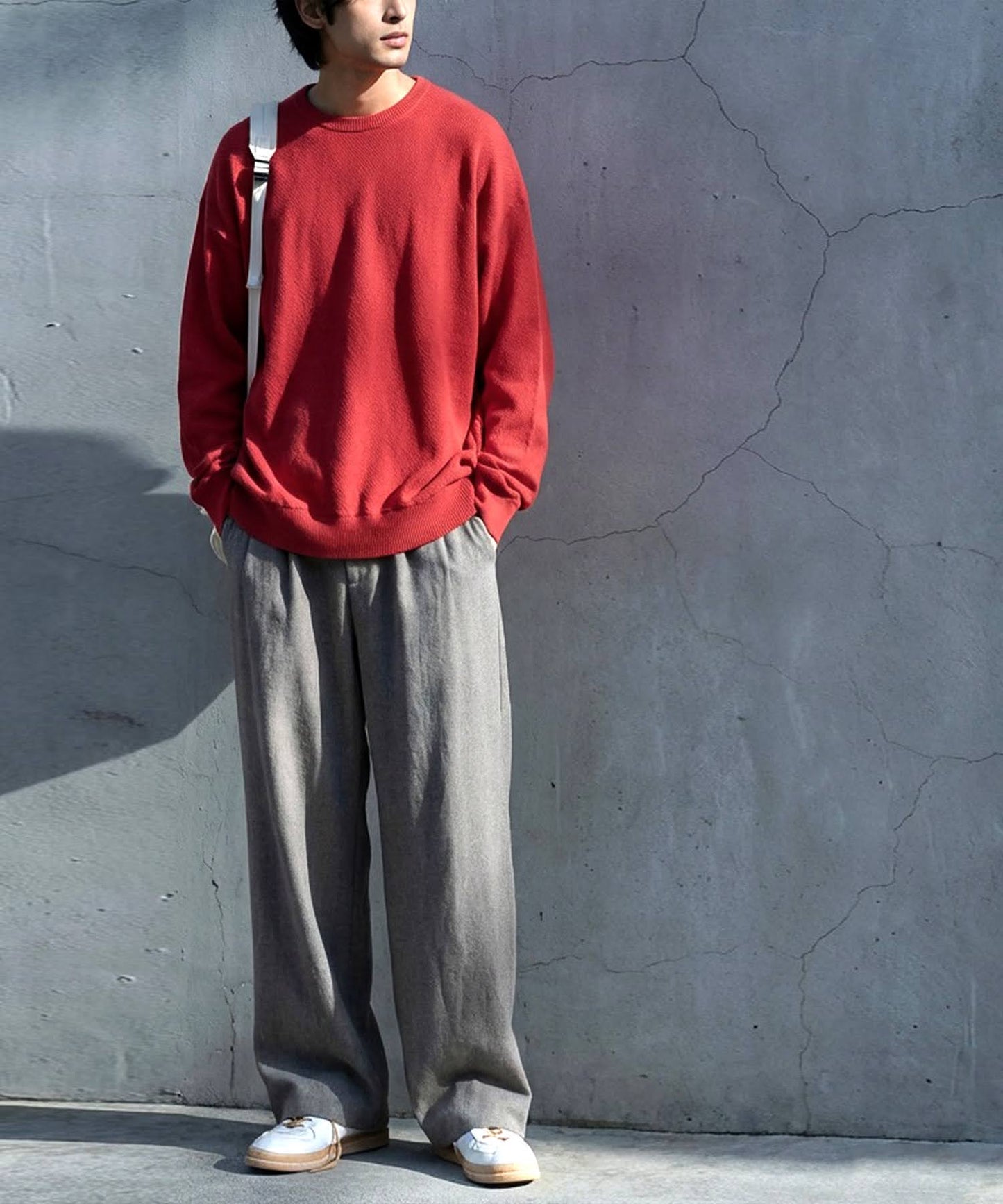 Pique Cotton Knit Men's