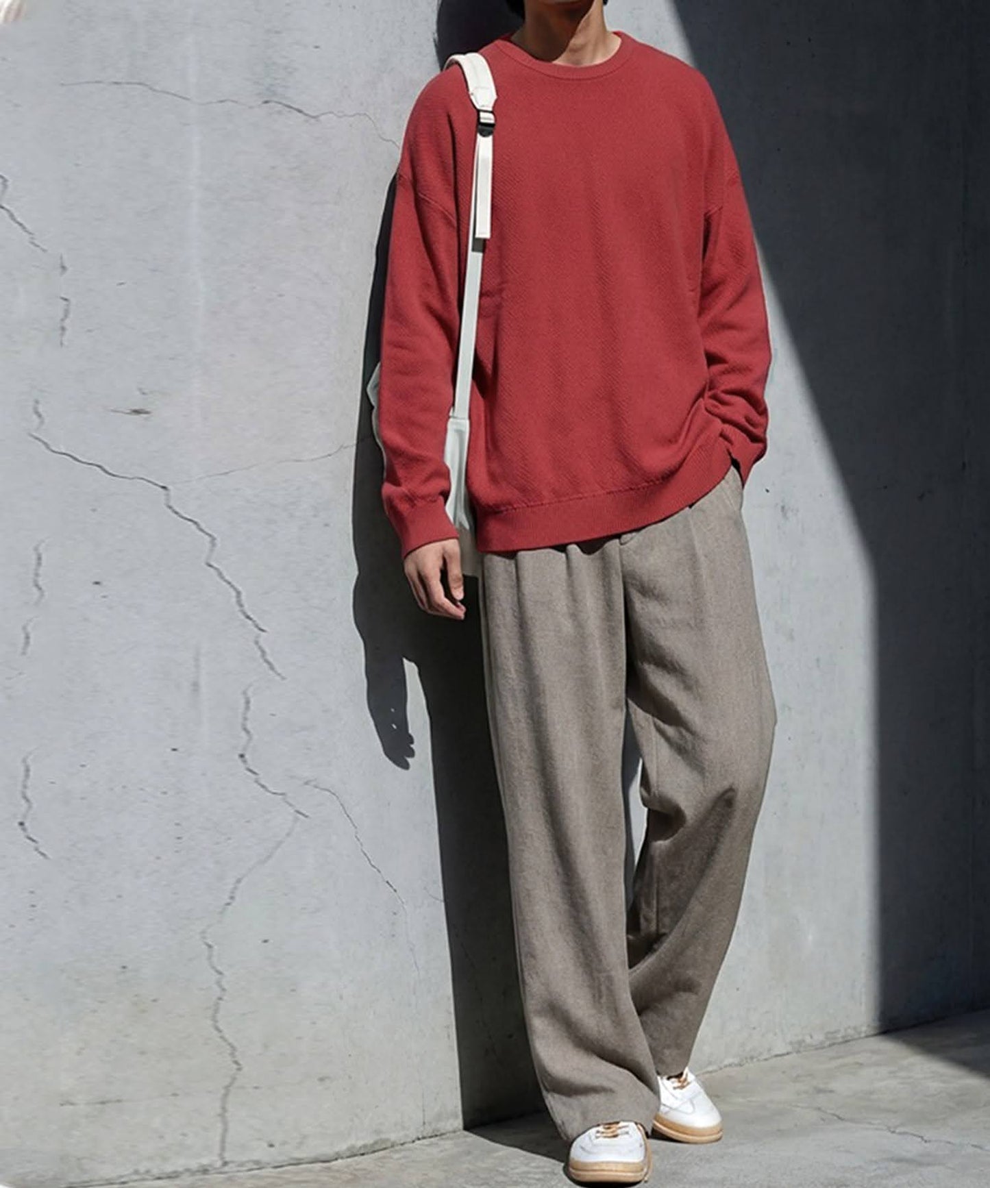 Pique Cotton Knit Men's