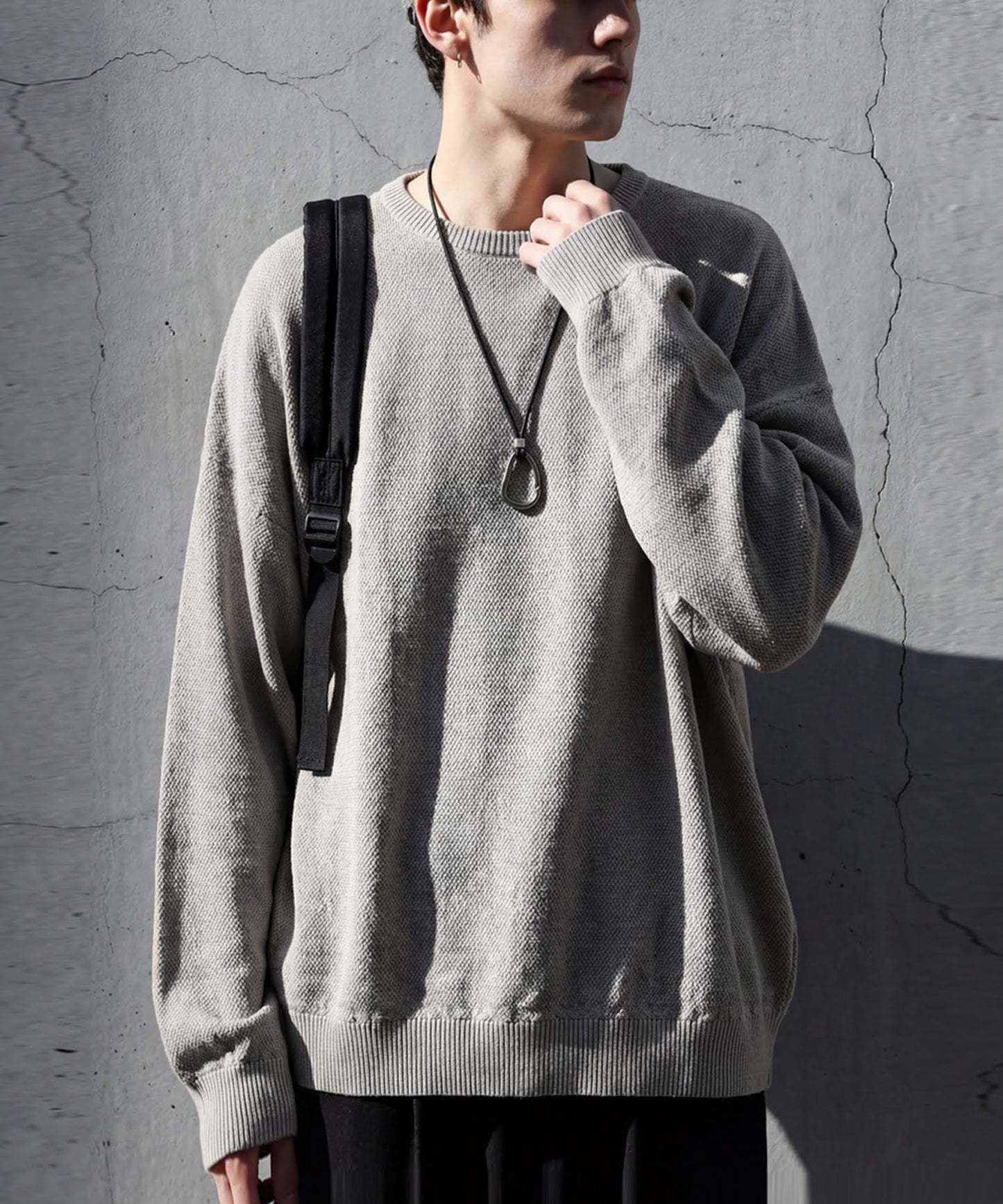 Pique Cotton Knit Men's