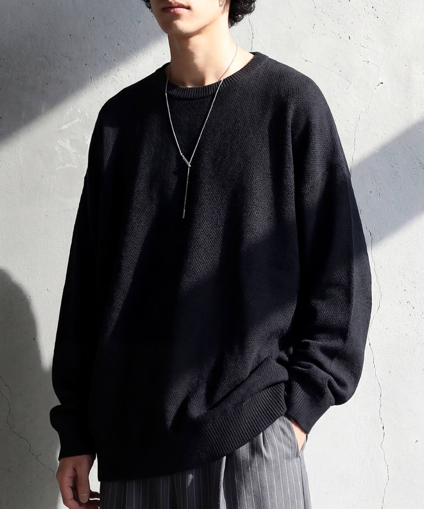 Pique Cotton Knit Men's