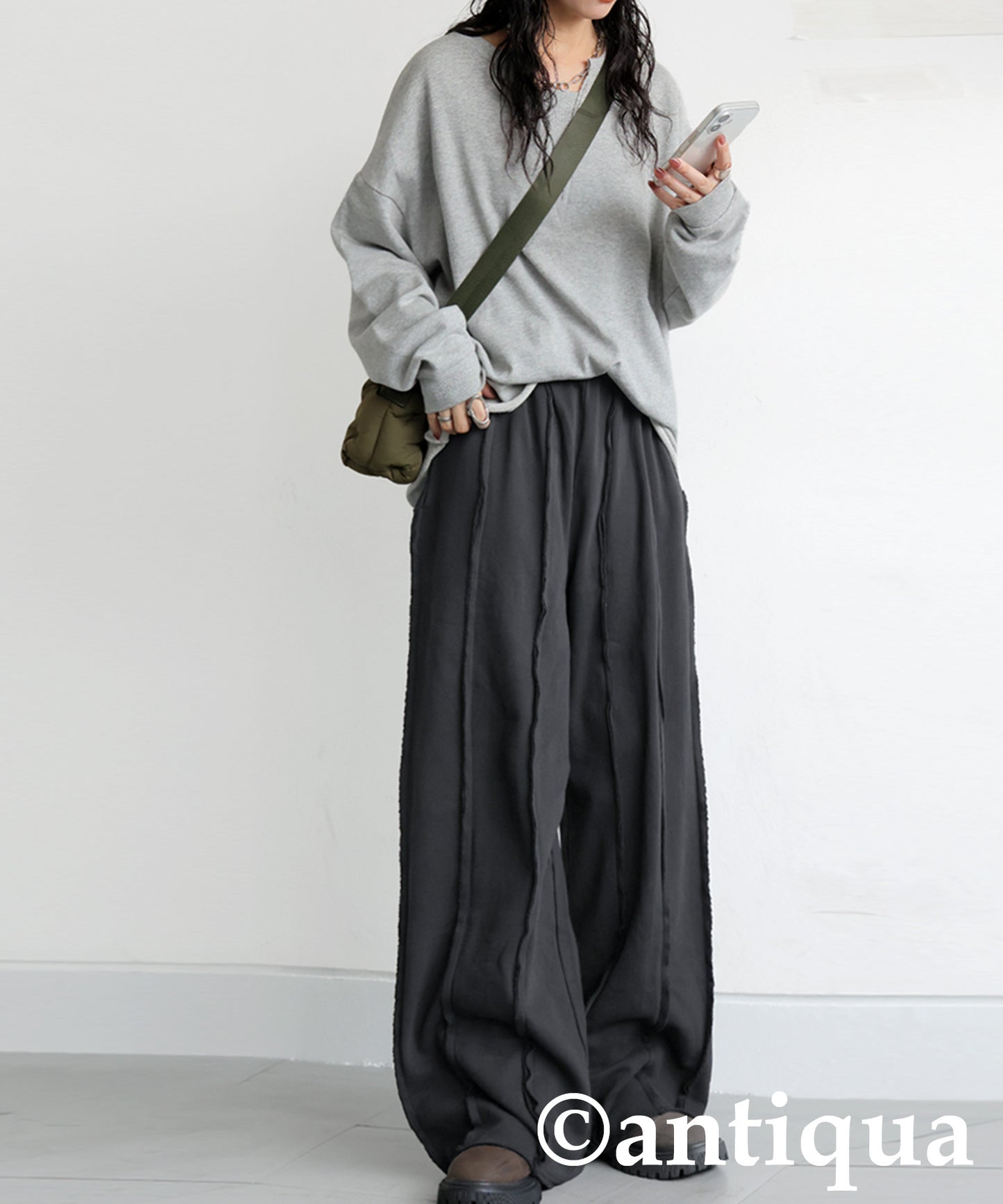 Pigment Wide Pants Ladies