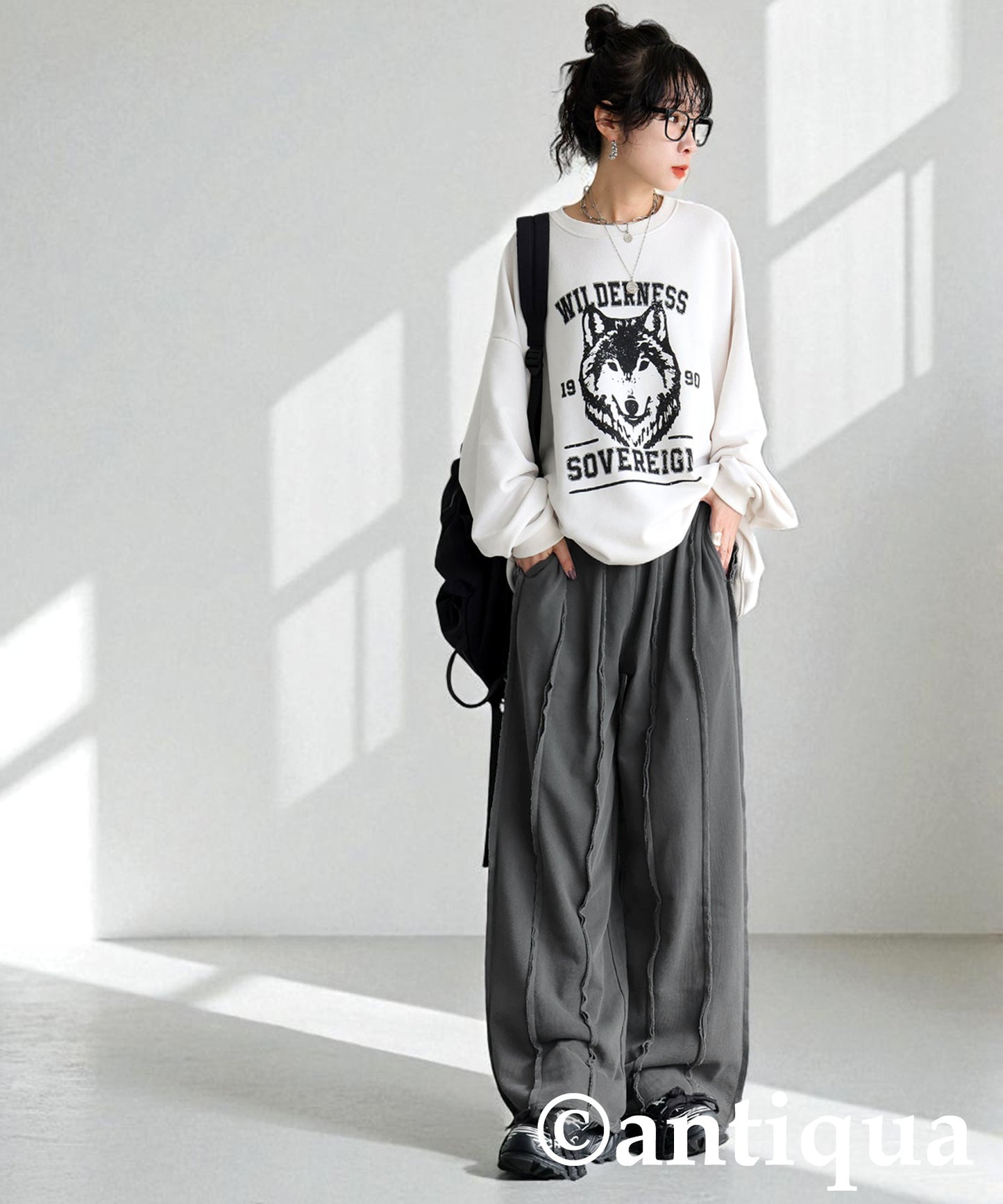 Pigment Wide Pants Ladies