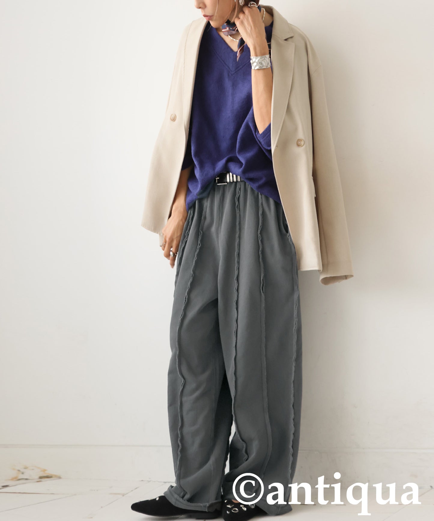 Pigment Wide Pants Ladies