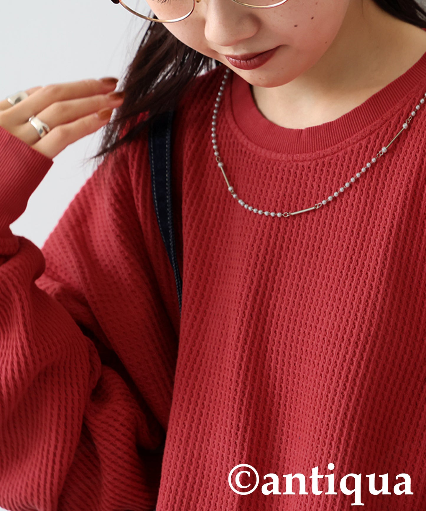 Oni Waffle Tops Ladies