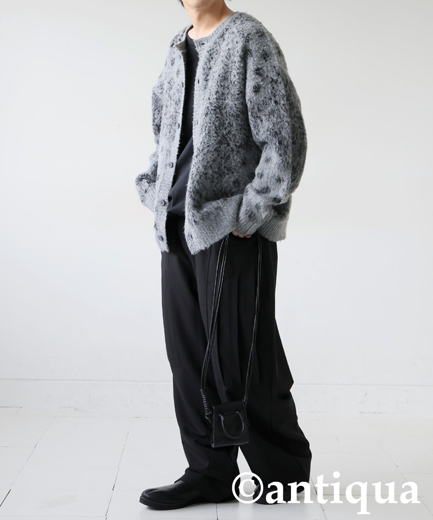 Paisley Cardigan Men's