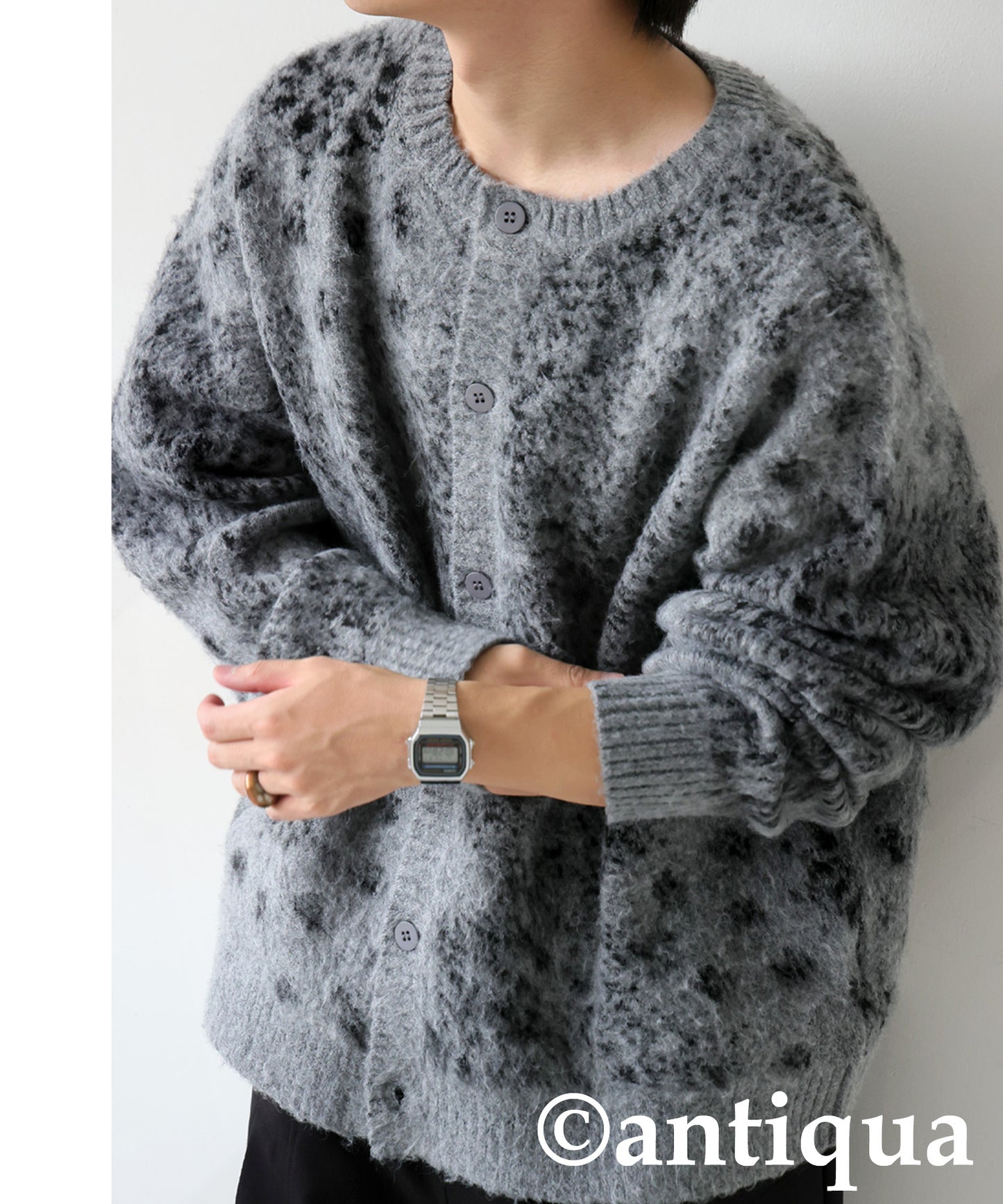 Paisley Cardigan Men's