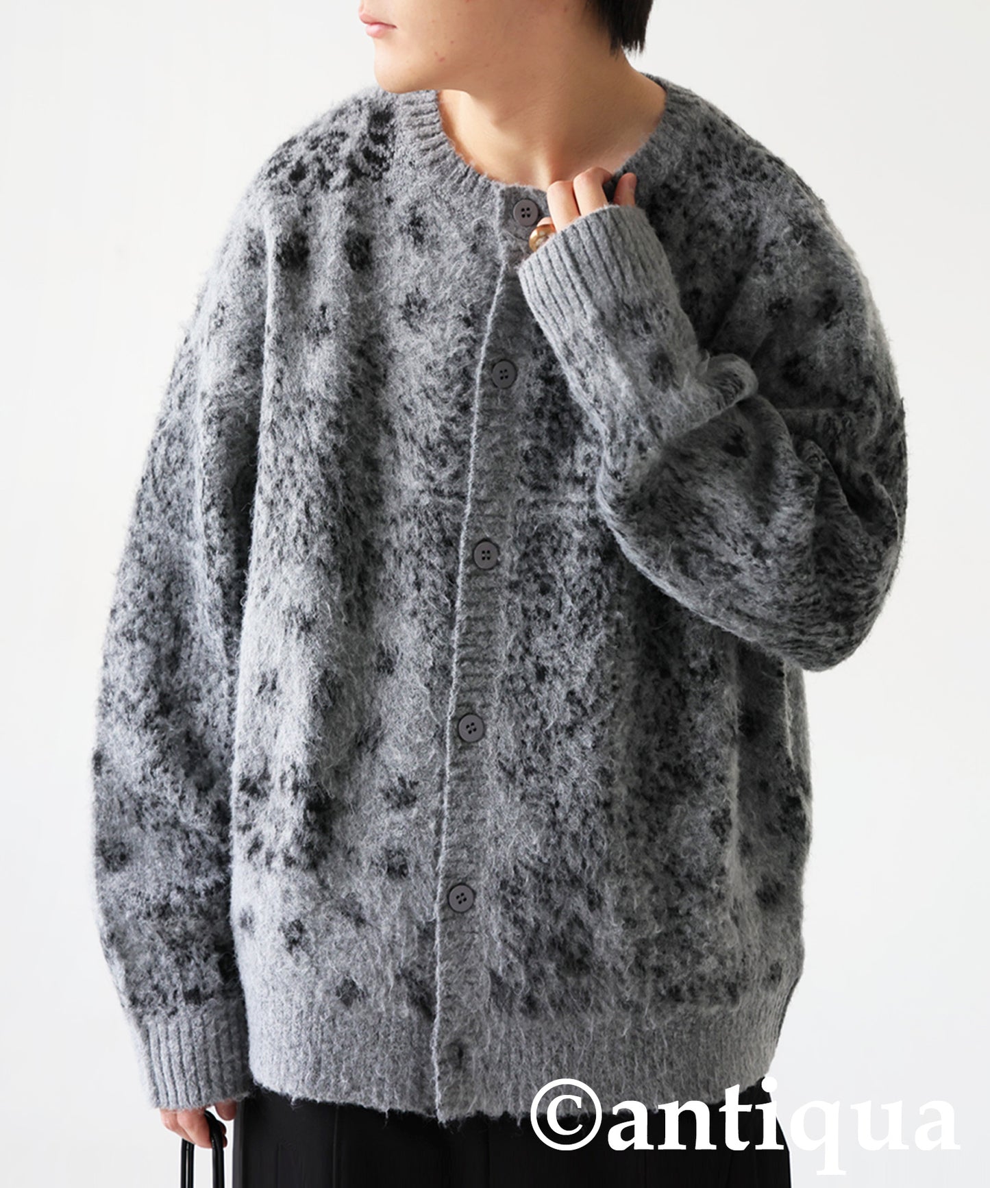 Paisley Cardigan Men's