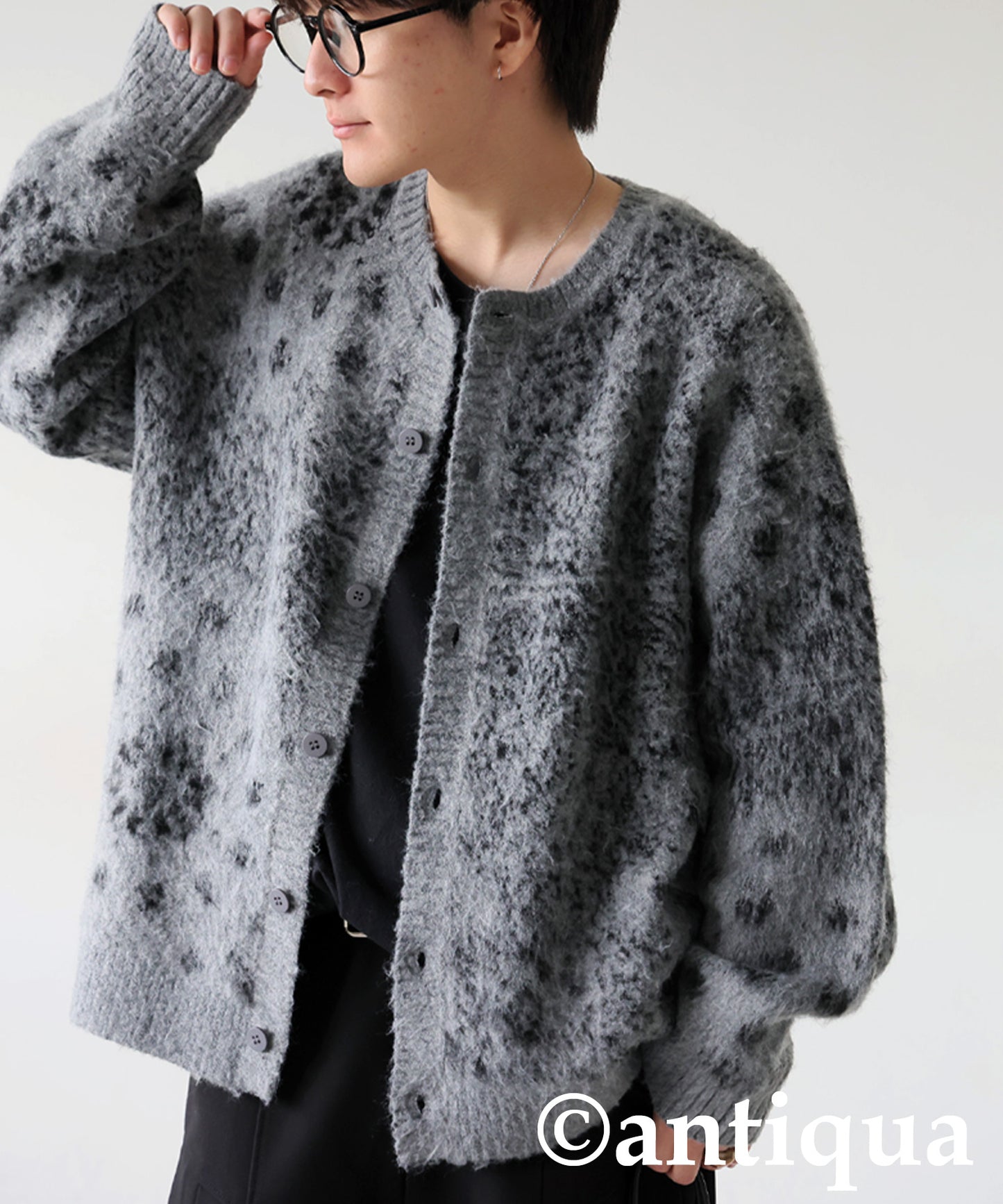 Paisley Cardigan Men's