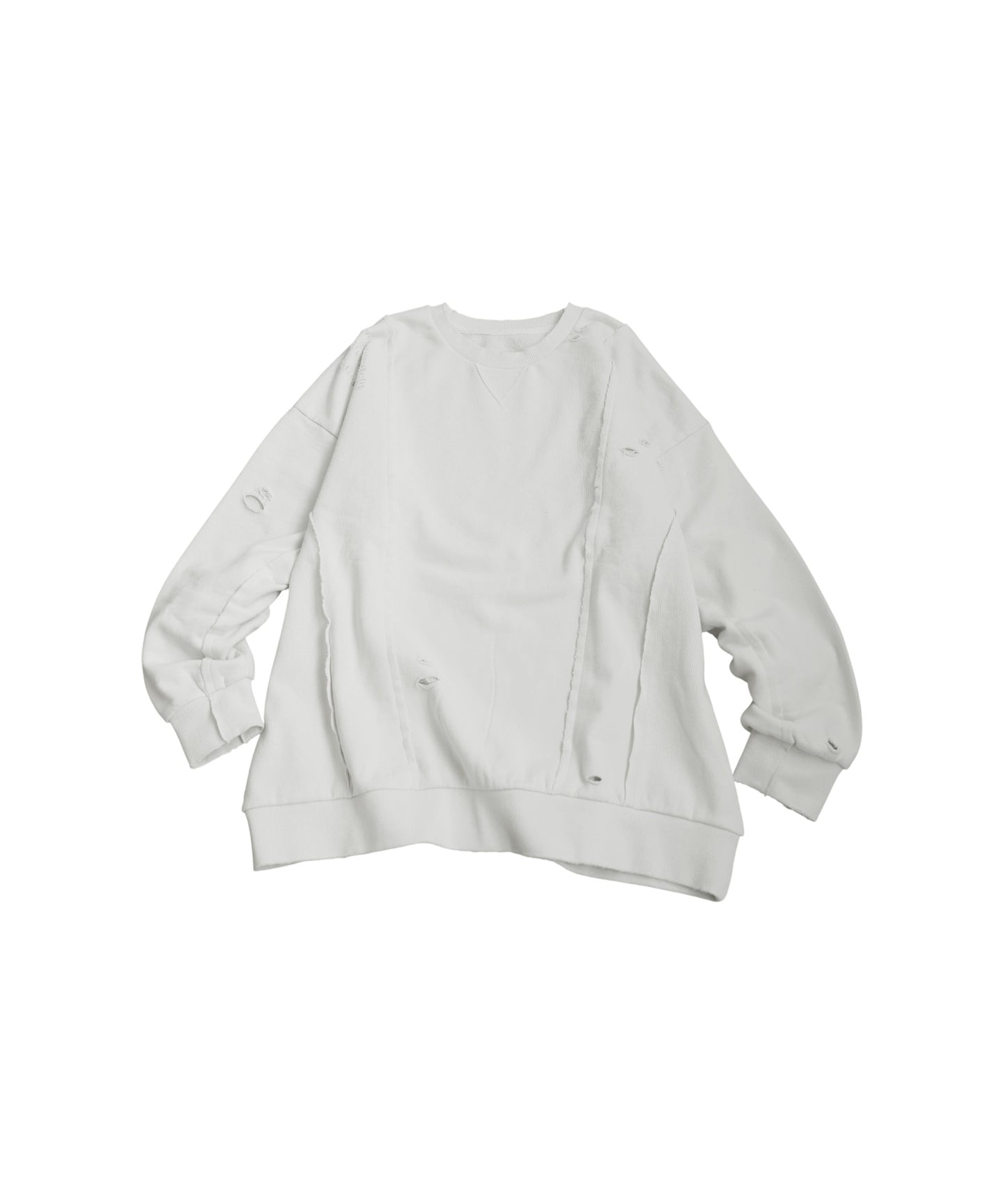 Distressed Sweatshirt Ladies