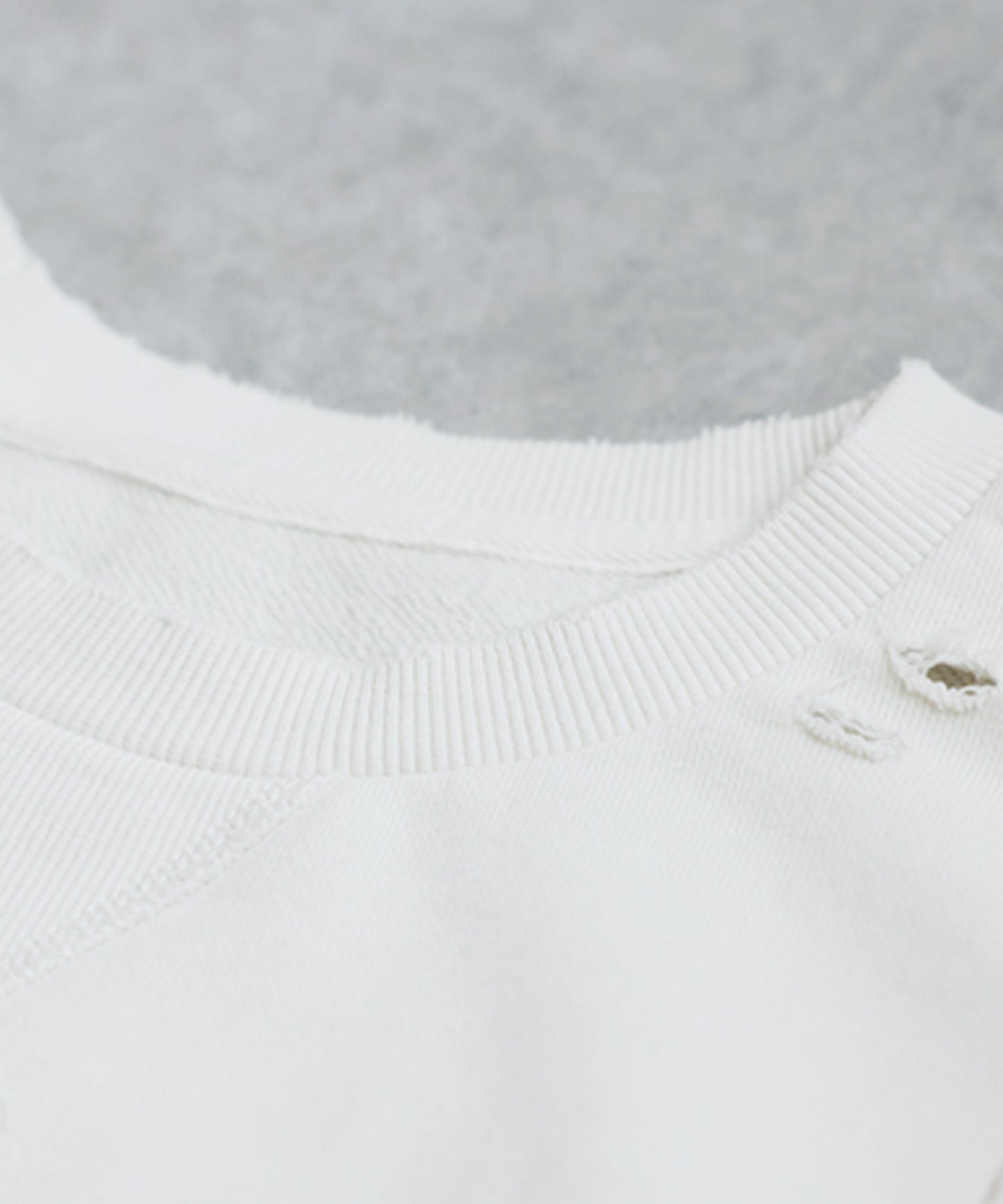 Distressed Sweatshirt Ladies