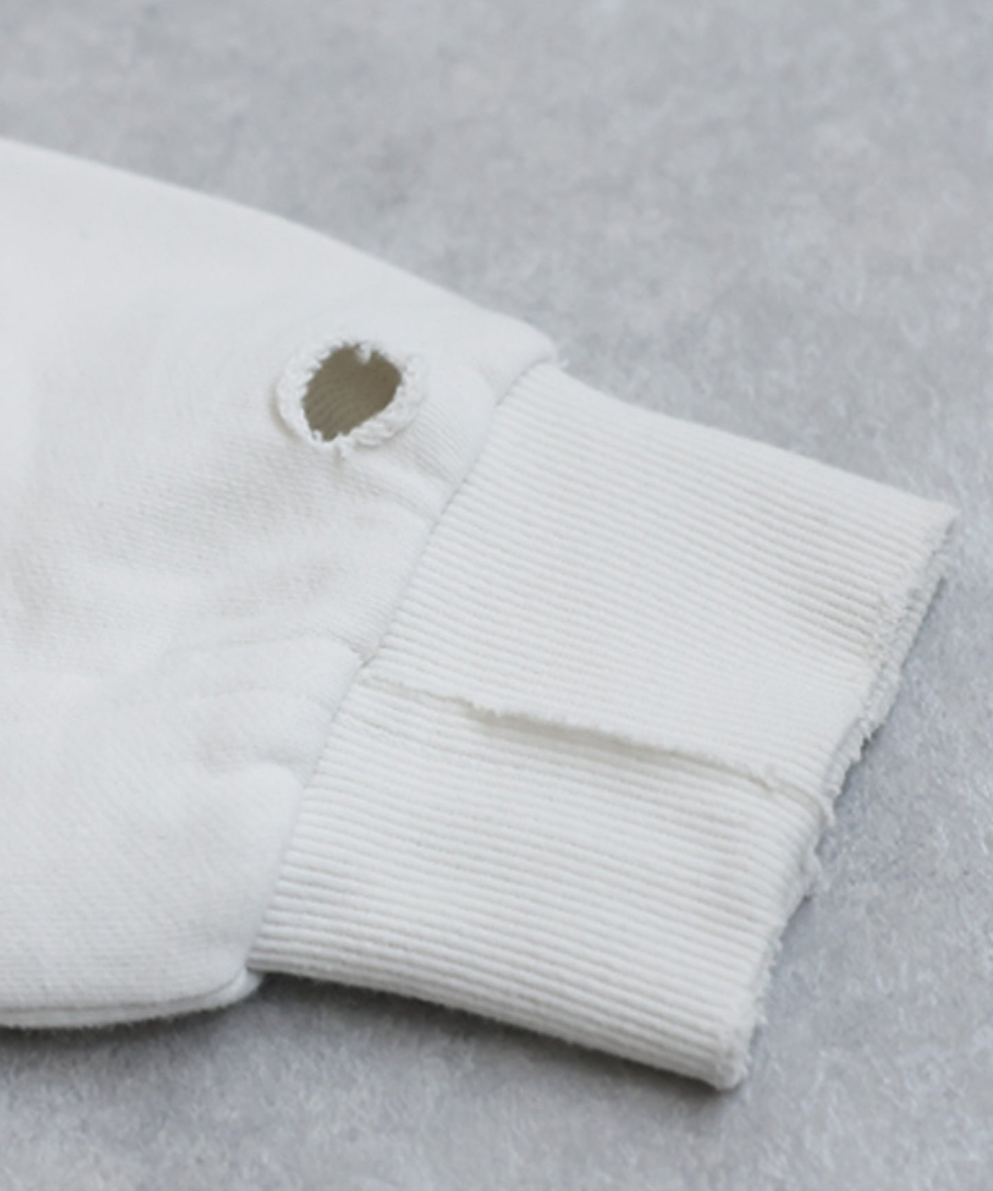 Distressed Sweatshirt Ladies